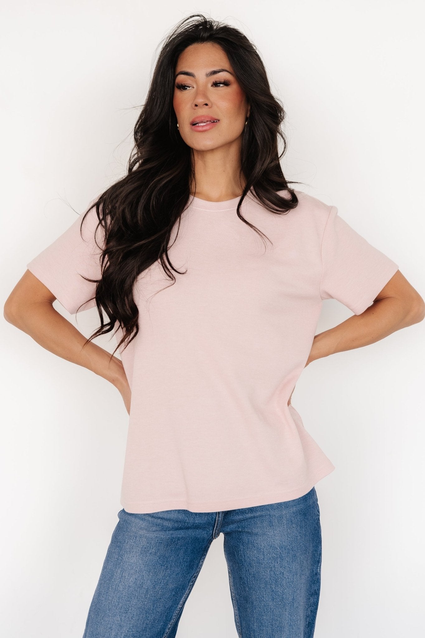 Elliot Relaxed Tee | Blush Outlet Low Pice Fee Shipping