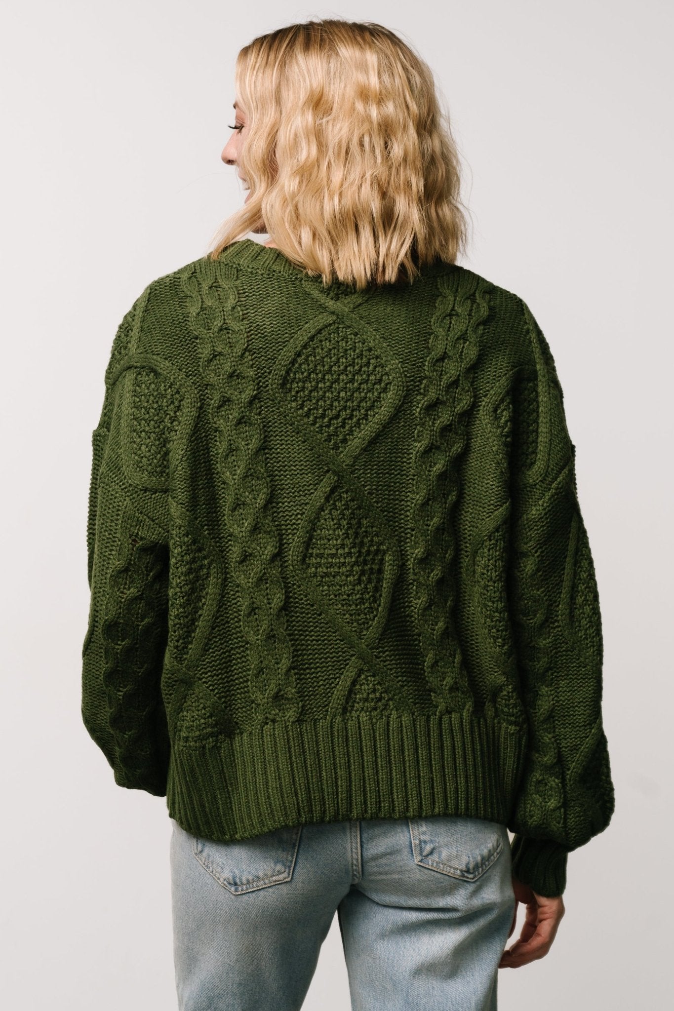 Anthony Knit Sweater | Green Discount Low Cost