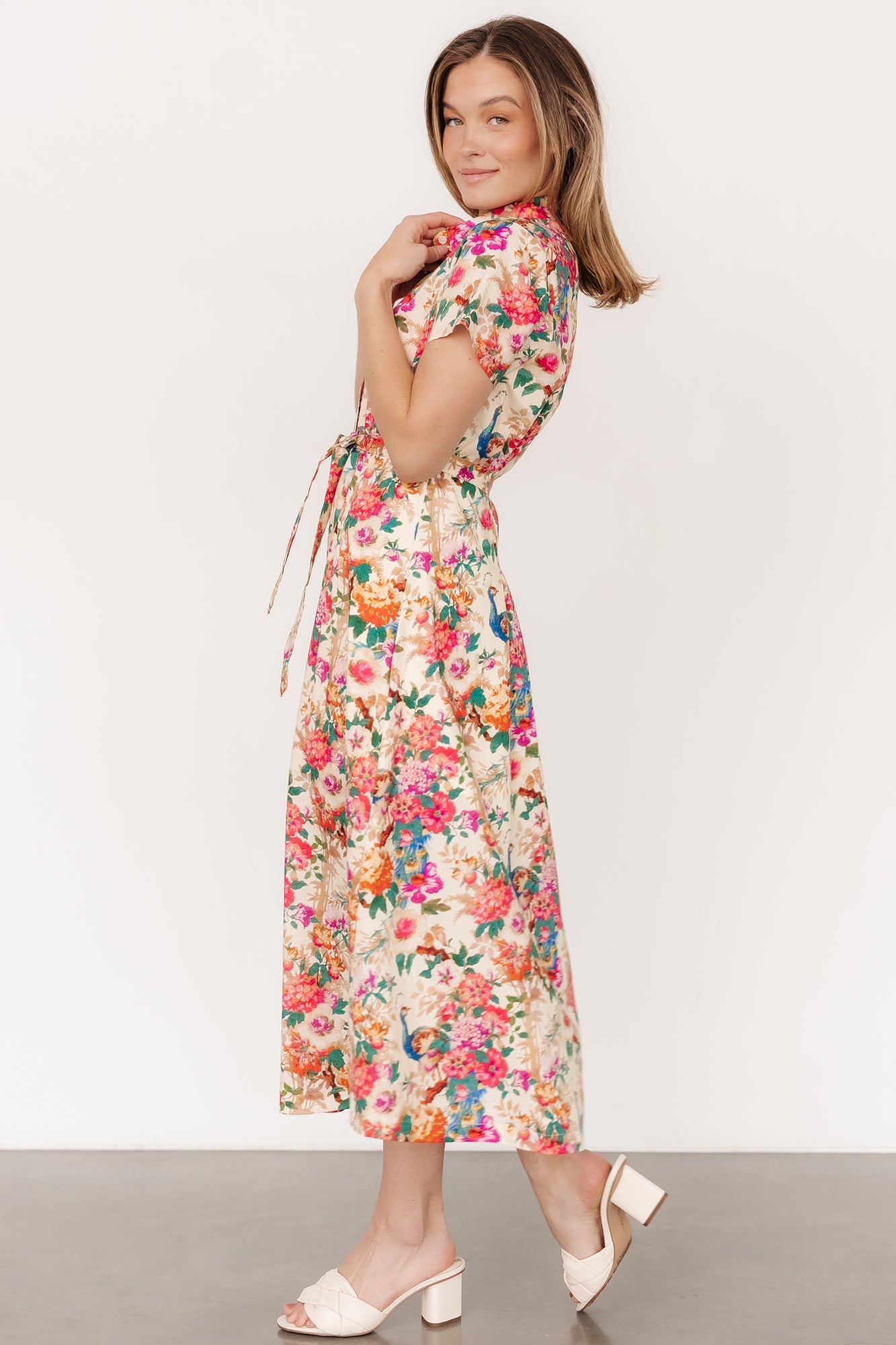 Melia Midi Dress | Multi Print Best Place For Sale