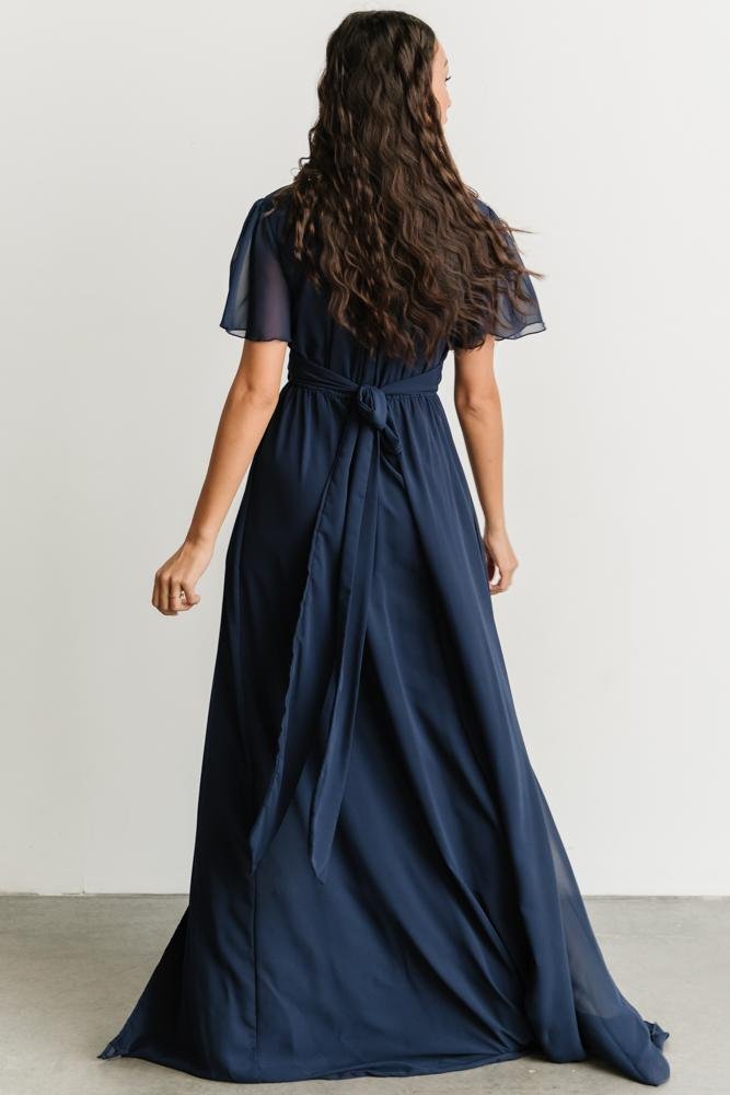 Vaughnie Maxi Dress | Navy Clearance Best Pices