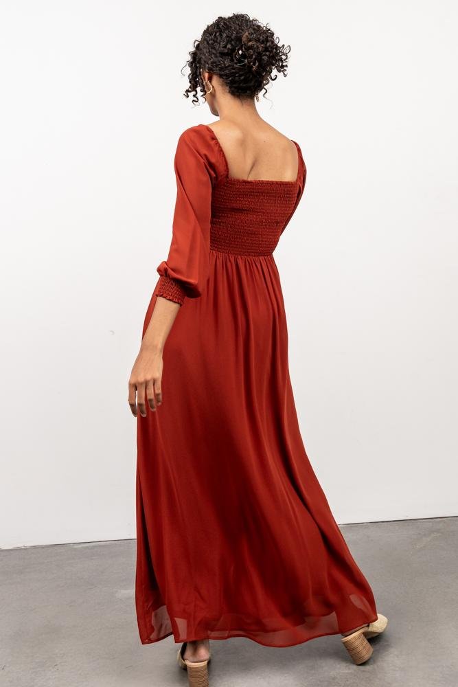 Giselle Maxi Dress | Rust Discount Amazon