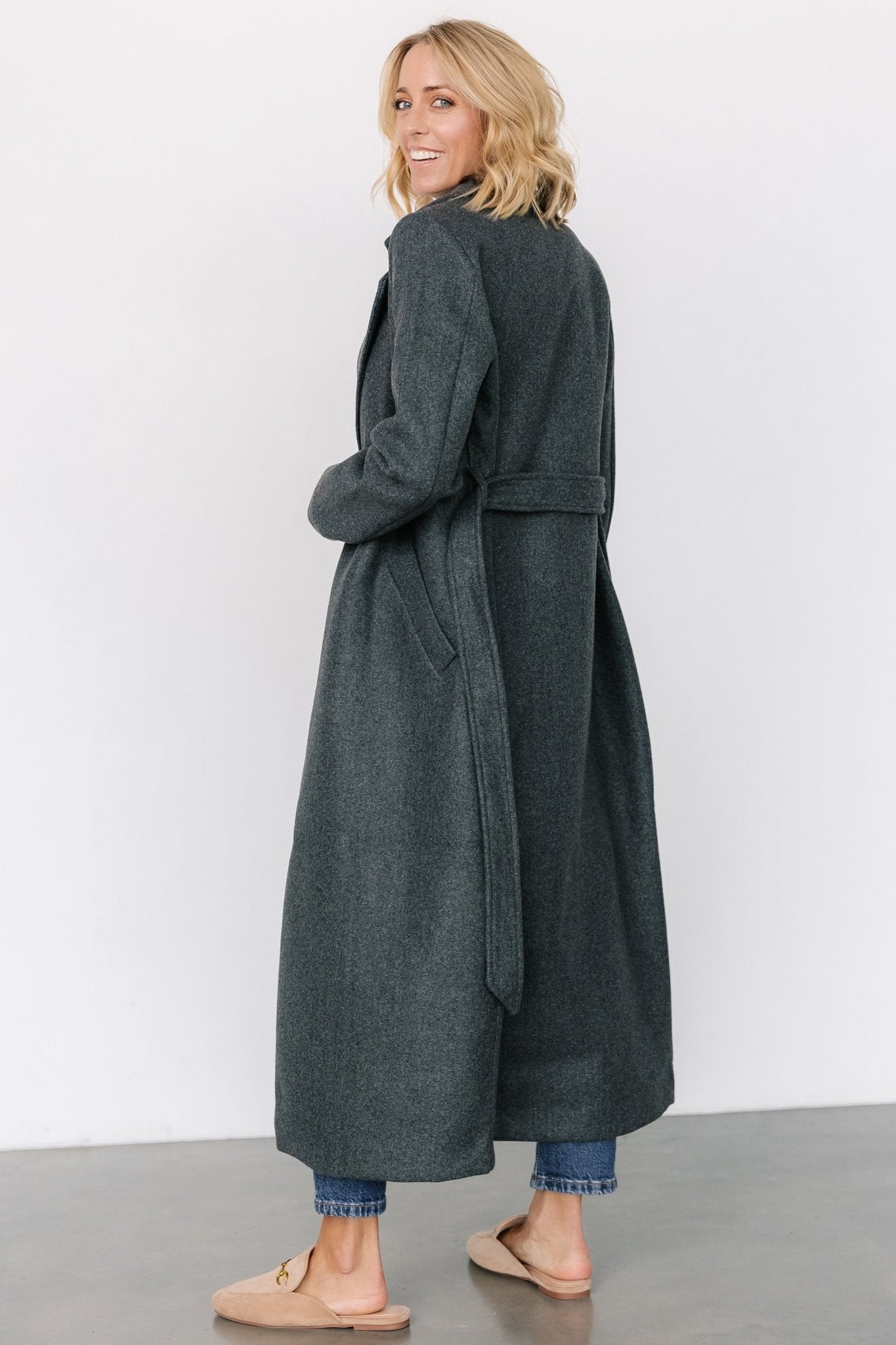 Glenwood Coat | Dark Gray Buy Cheap Extremely