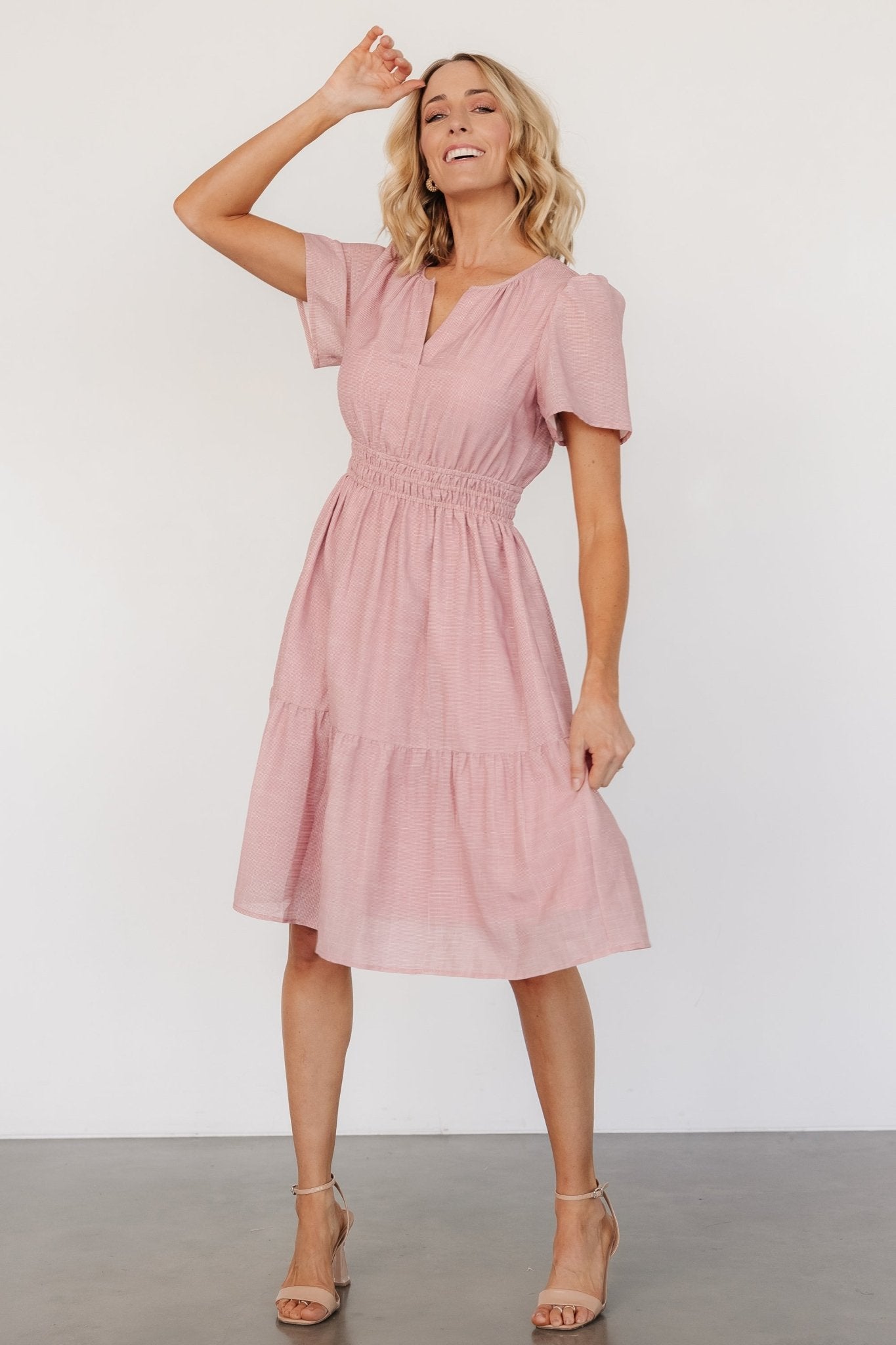 Dita Short Dress | Blush Clearance Pictures