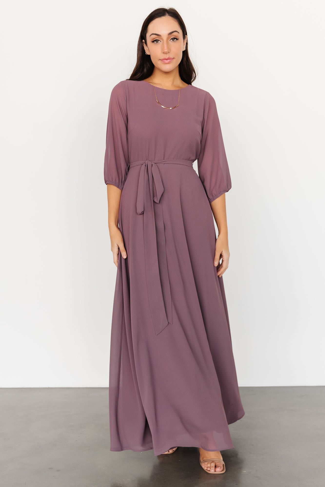 Rebecca Maxi Dress | Vintage Plum Sale With Mastercard