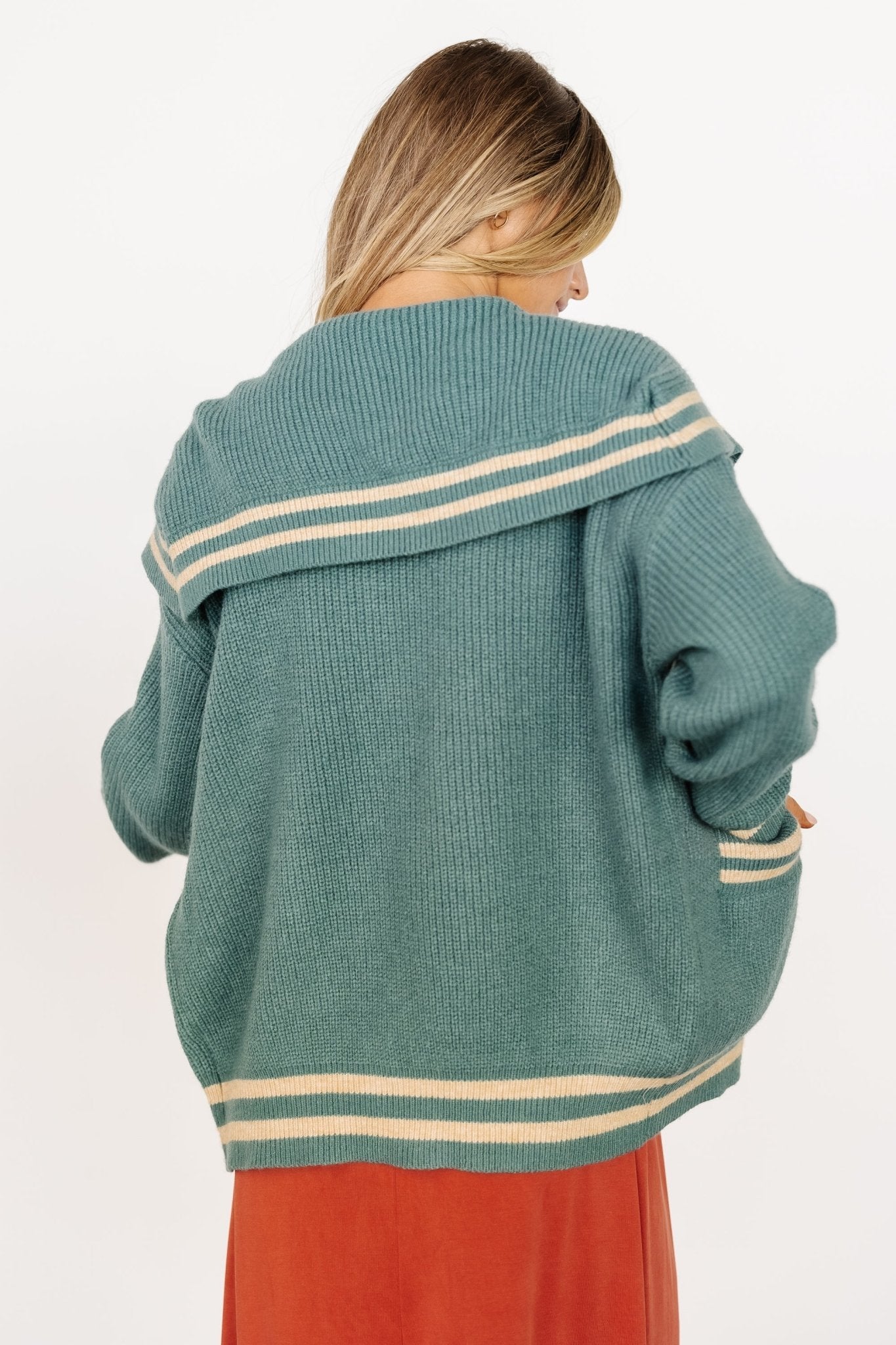 Corbett Knit Cardigan | Jade Buy Cheap Order