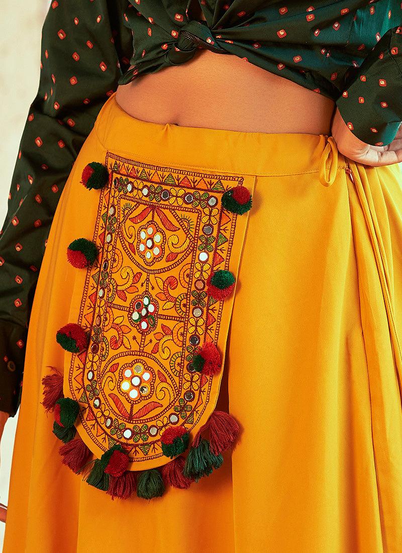 Cuff Sleeves Chaniya Choli For Navratri Browse For Sale