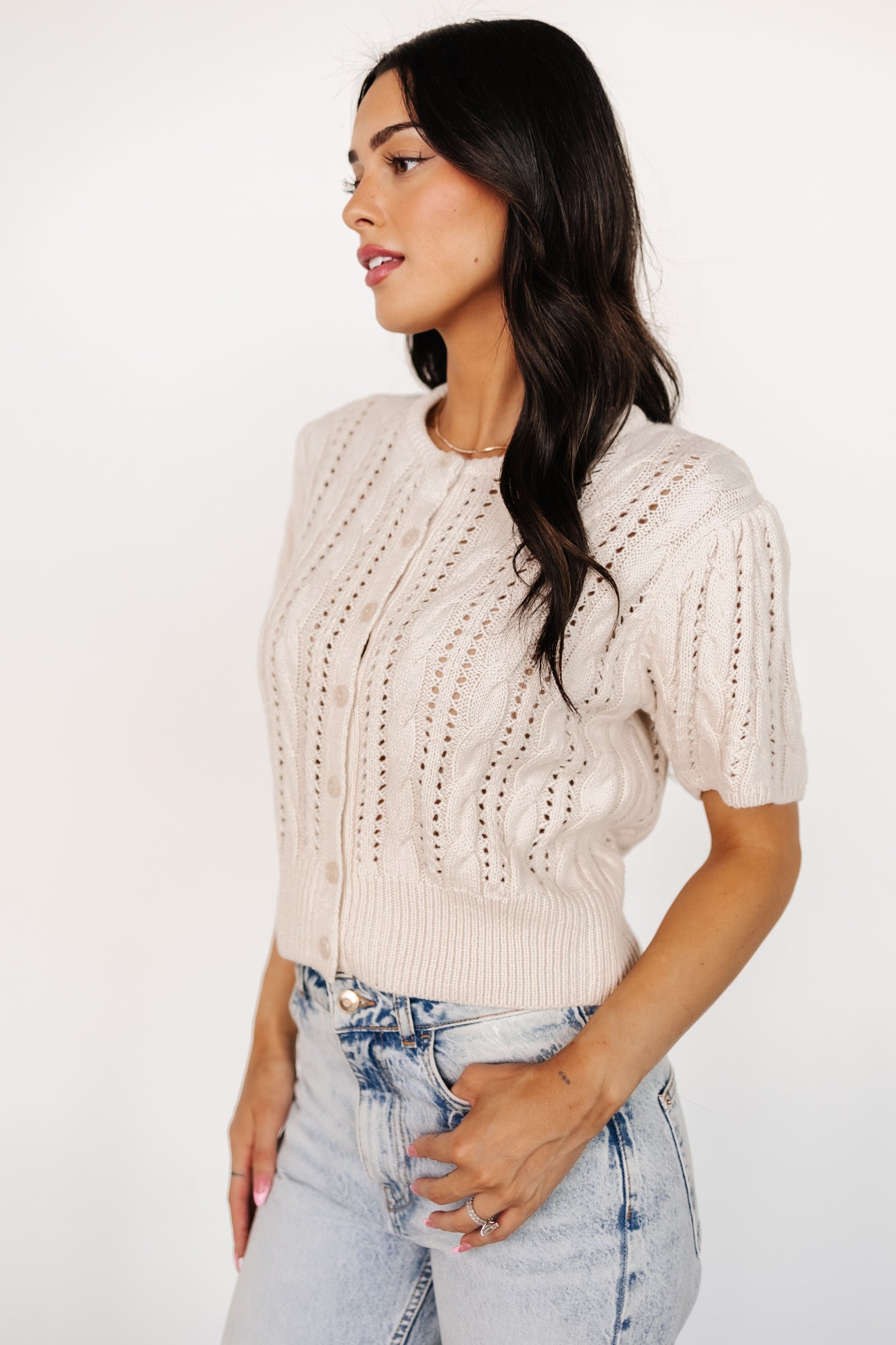 Darby Sweater Top | Cream Cheap Sale Lowest Pice