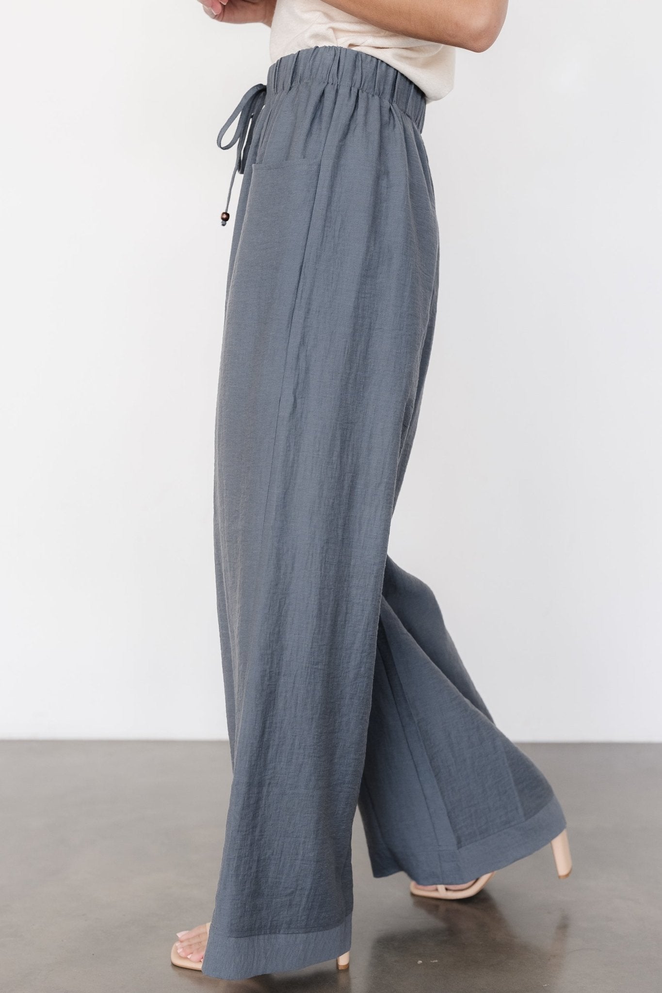 Leza Pants | Slate Blue Countdown Package Online