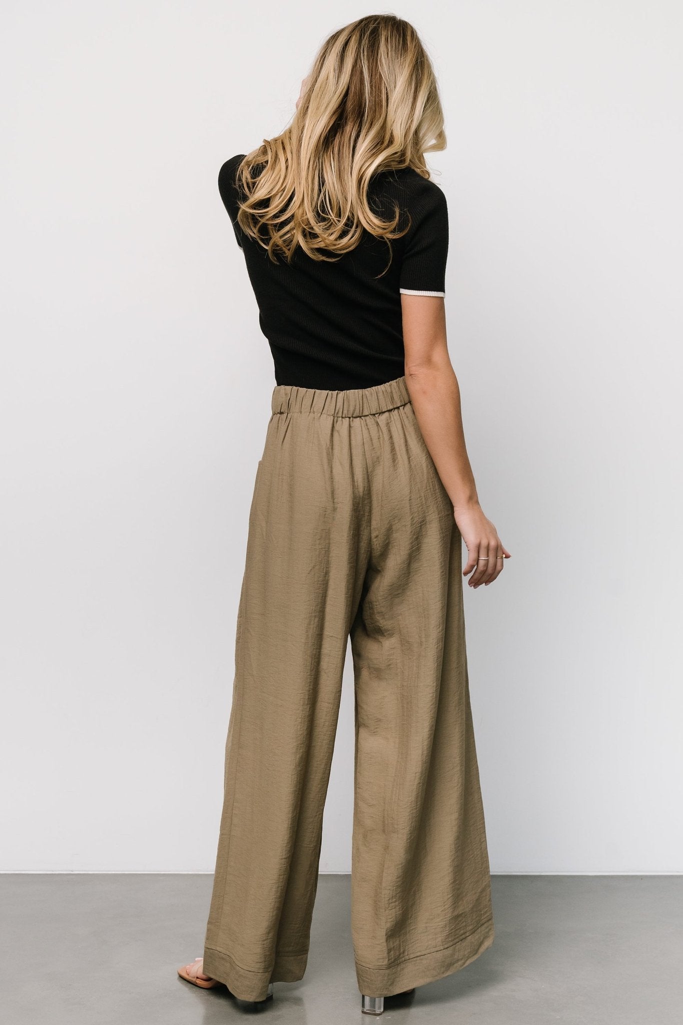 Leza Pants | Olive Browse