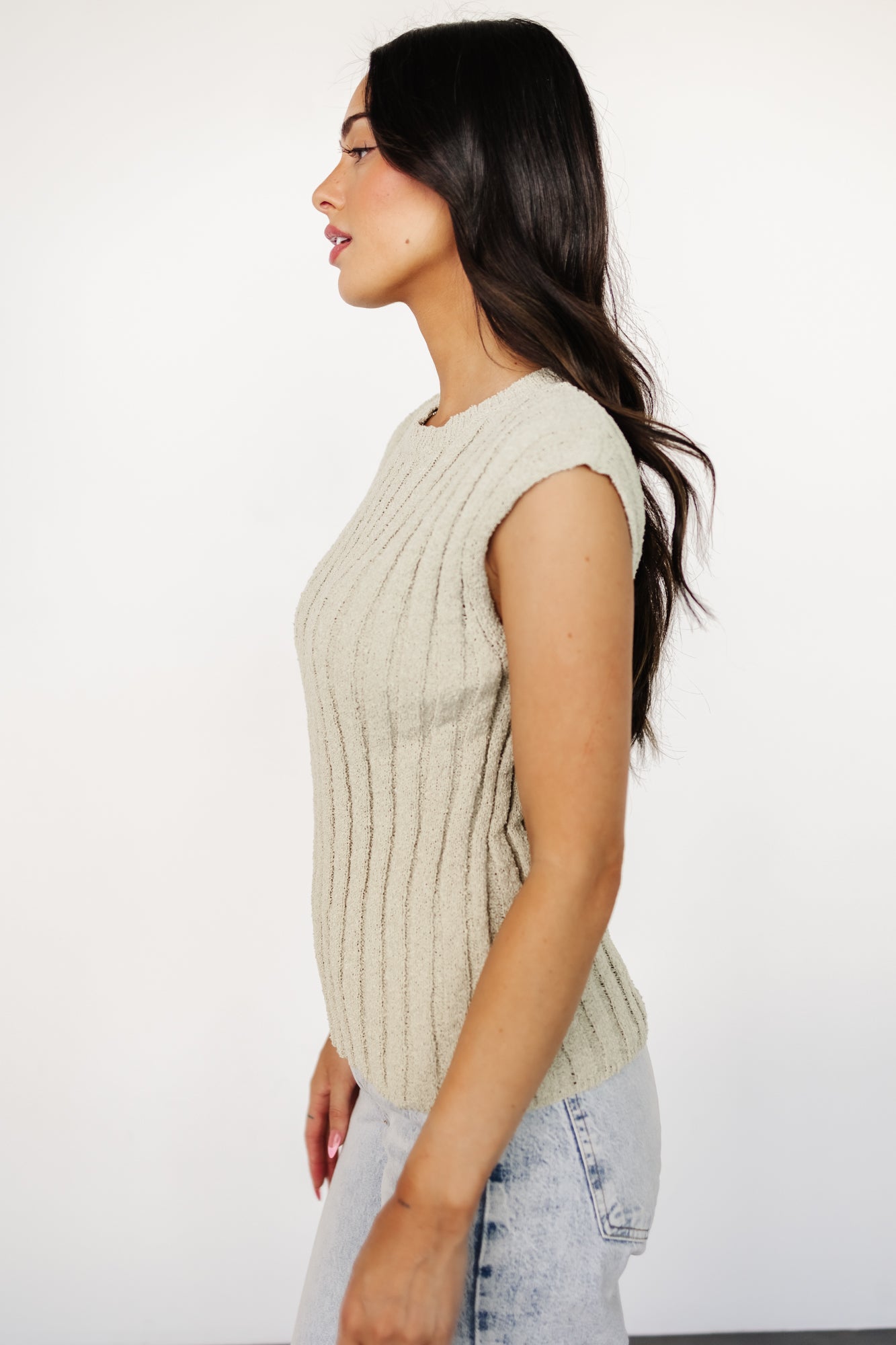 Dava Ribbed Top | Sage Clearance Recommend