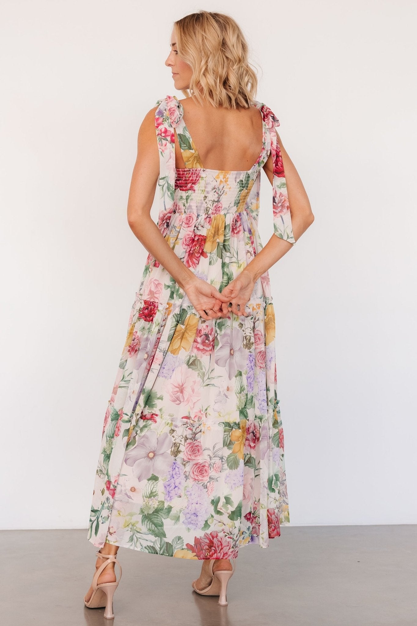 Anita Maxi Dress | Blush Multi Floral Discount Outlet Locations