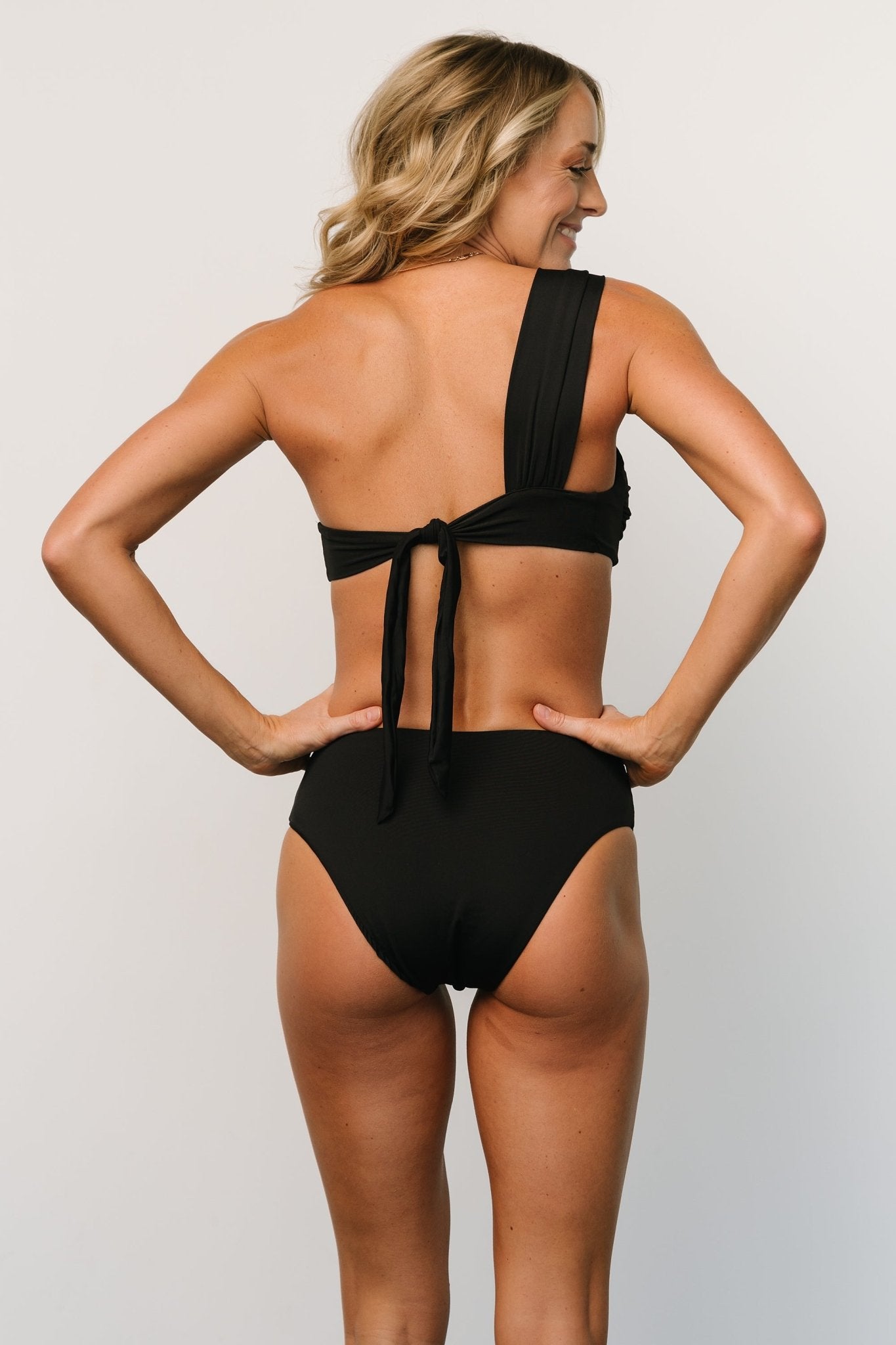 Mediterranean Bikini Bottom | Black Buy Cheap Recommend