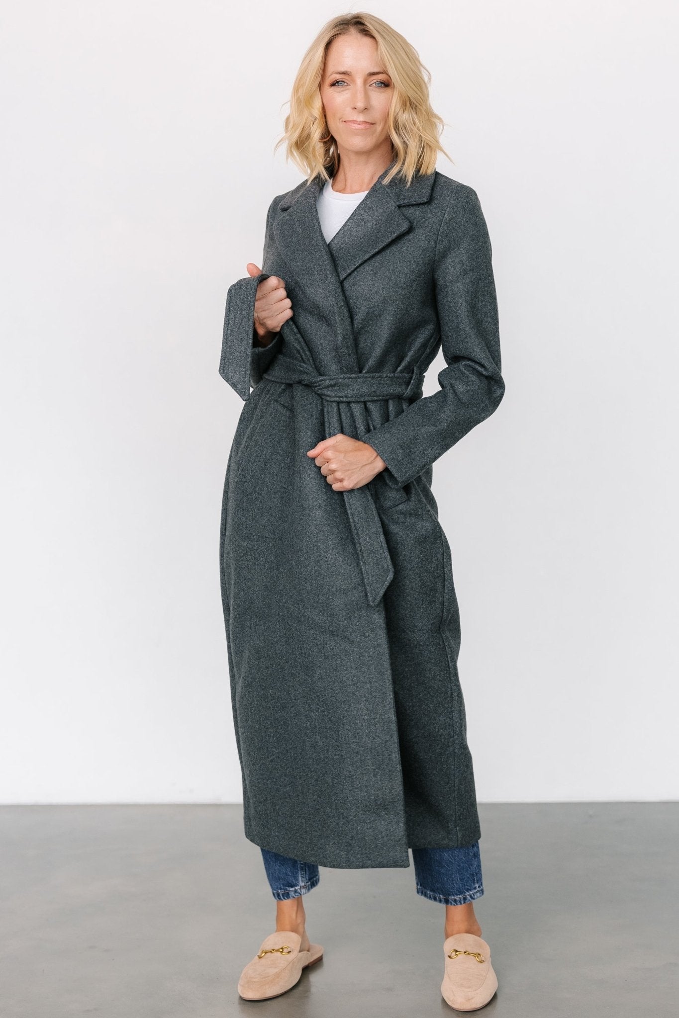 Glenwood Coat | Dark Gray Buy Cheap Extremely