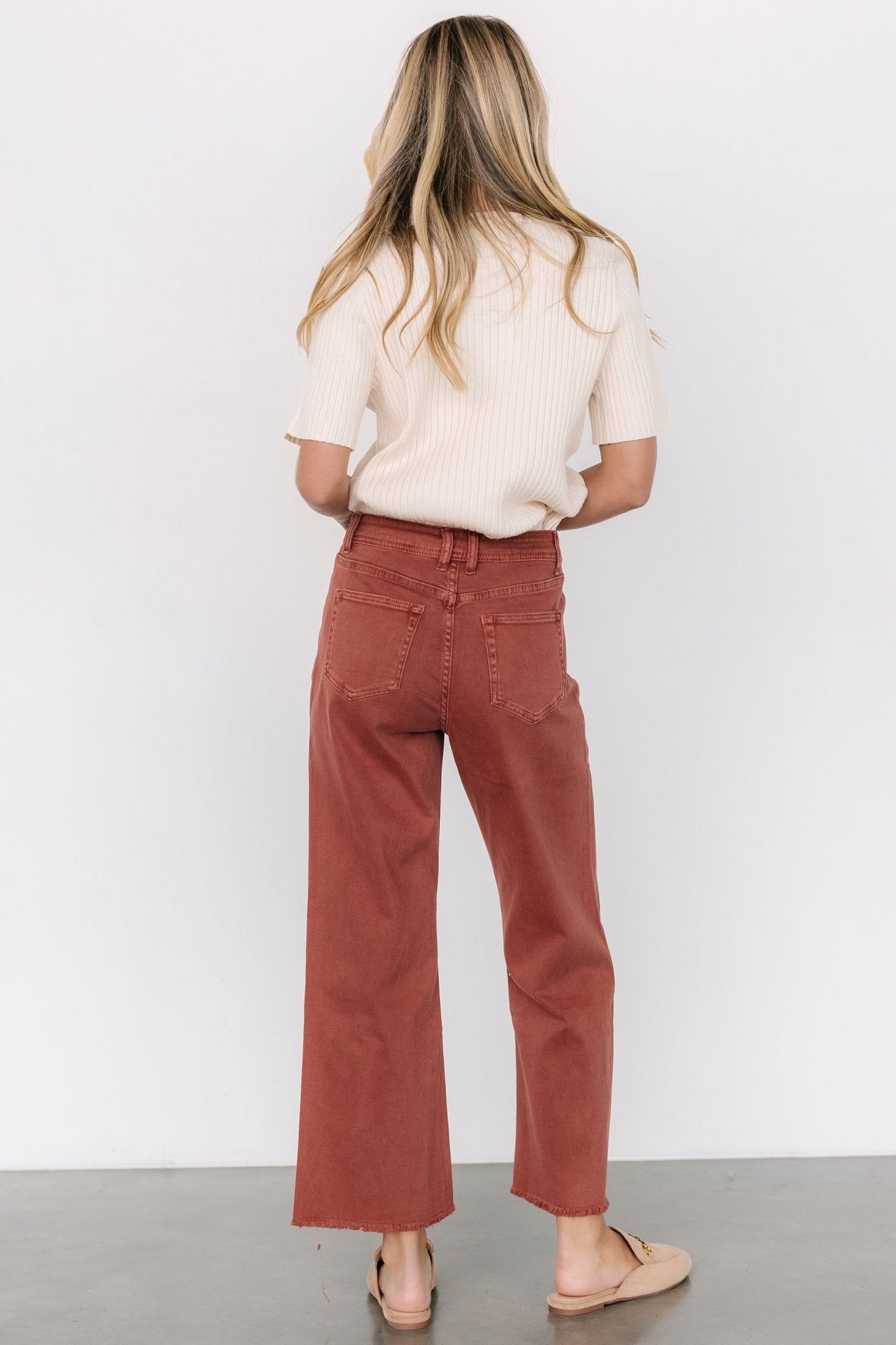 Spence Denim Pants | Terracotta Outlet For You