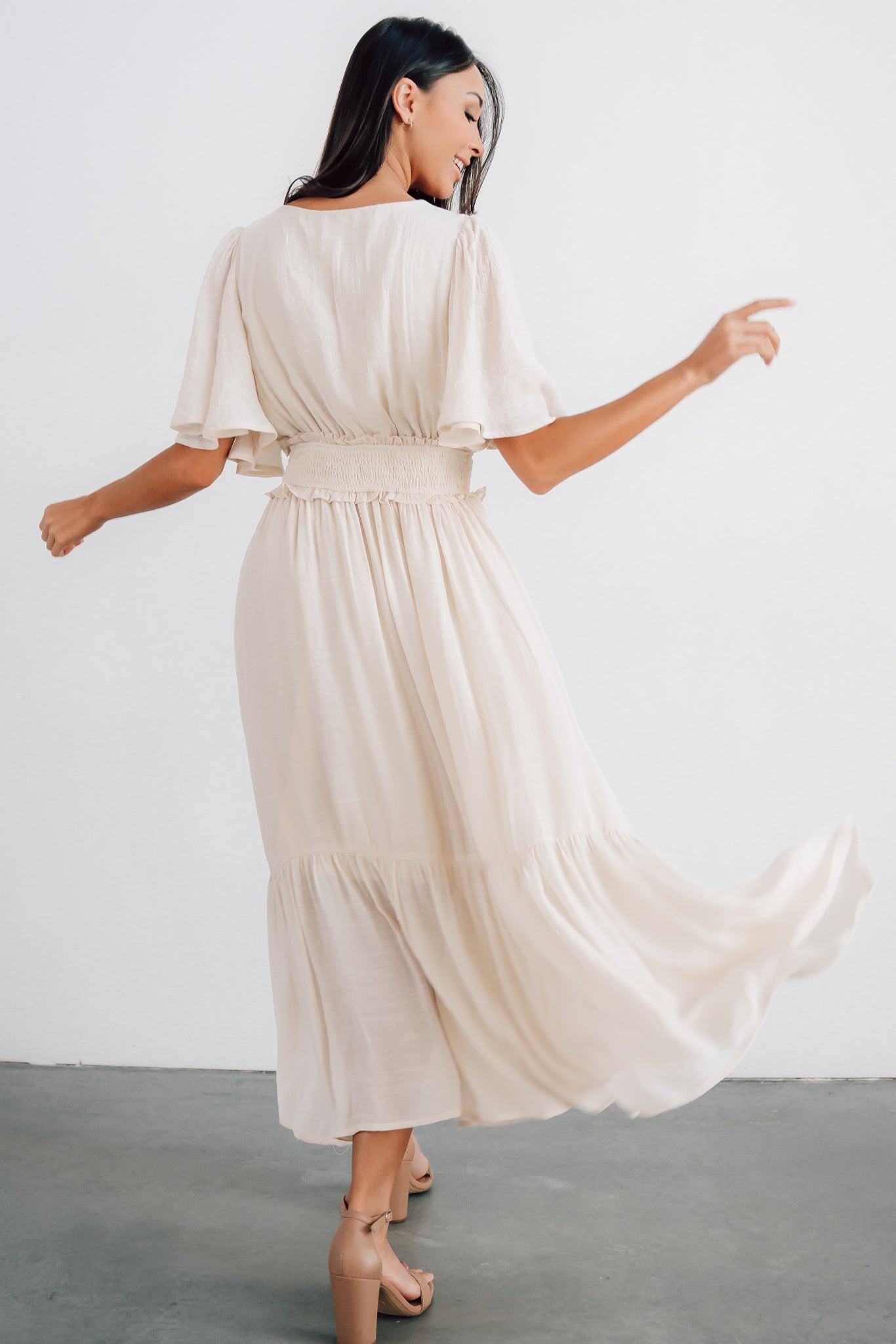 Luz Embroidered Maxi Dress | Natural Popular Sale Online