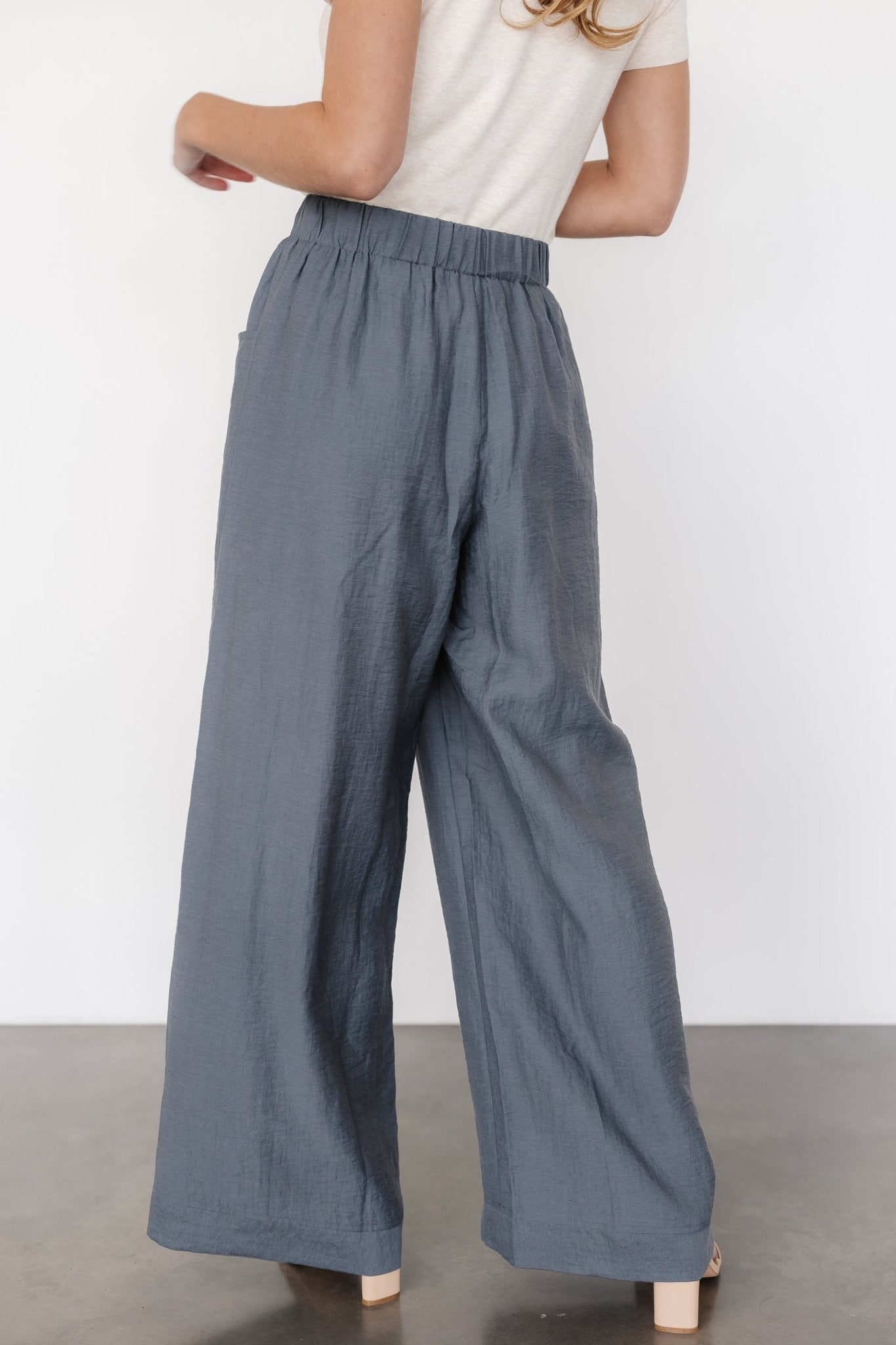 Leza Pants | Slate Blue Countdown Package Online