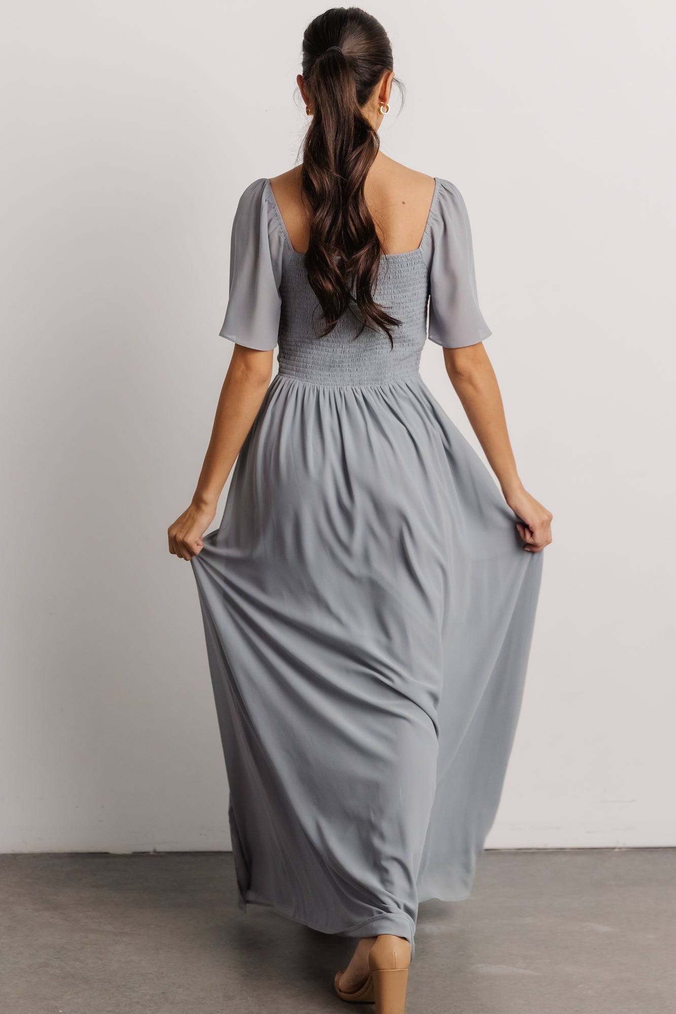 Sierra Sweetheart Maxi Dress | Light Blue Clearance Cost