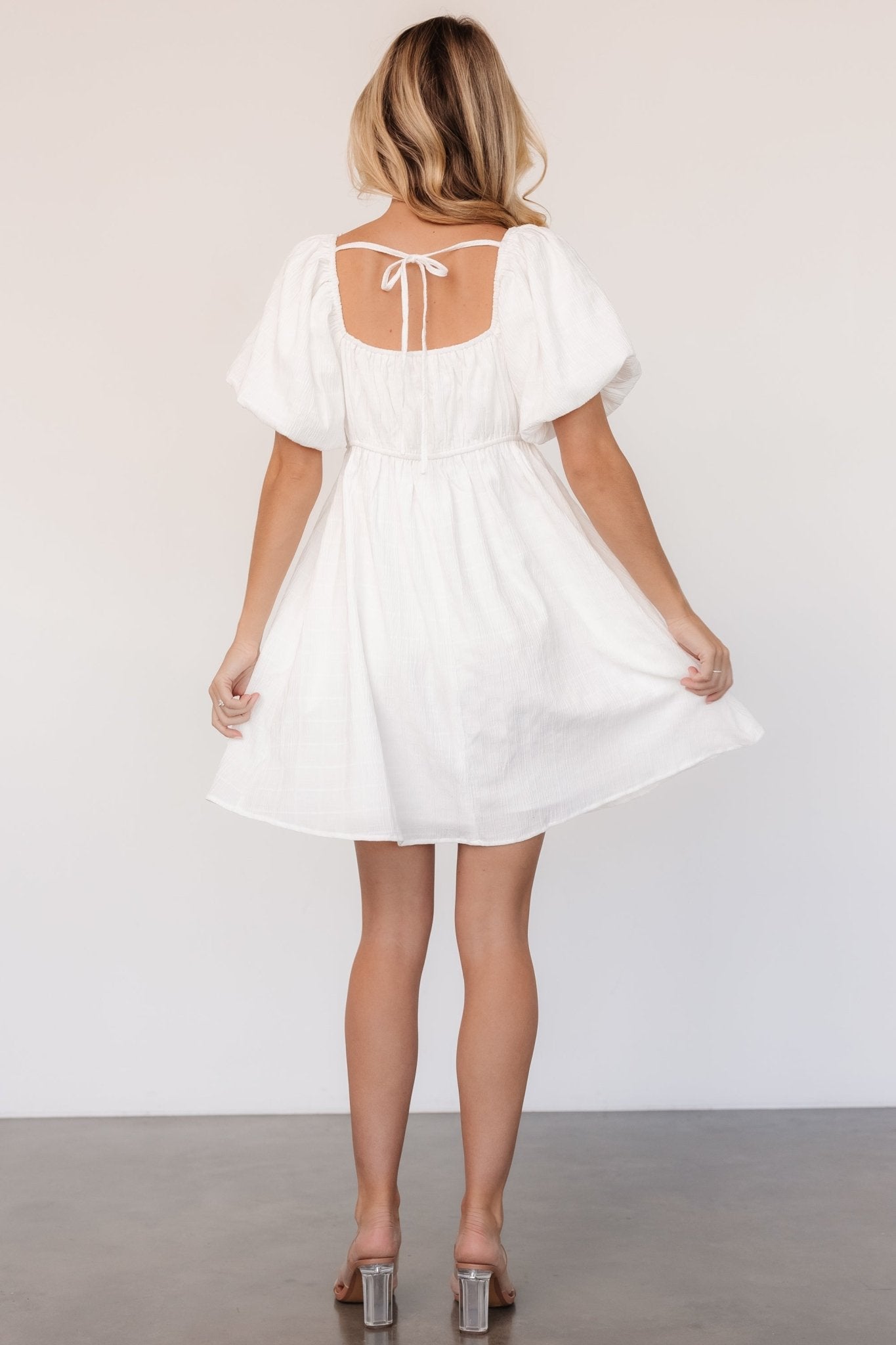 Hilaree Short Dress | Off White Cheap Factory Outlet