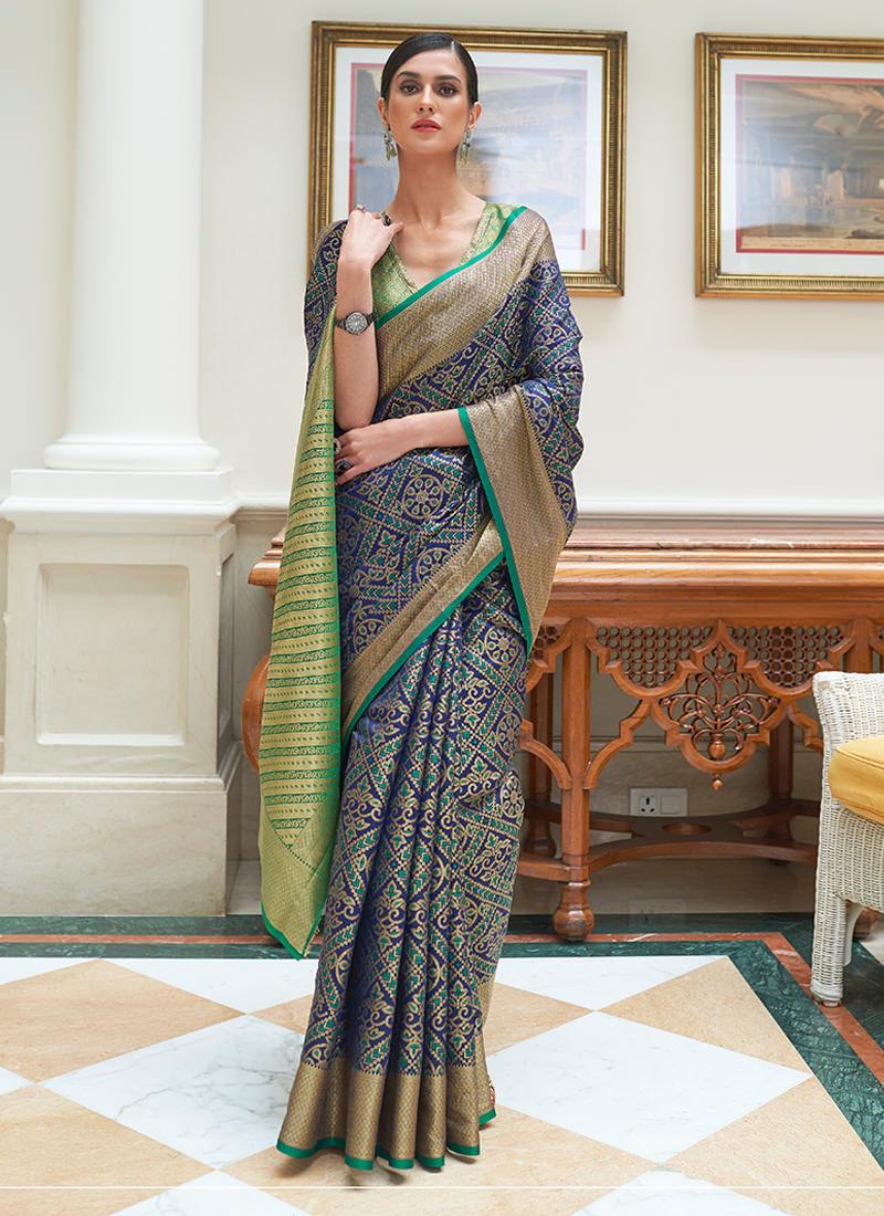 Purple Color Traditional Patola Saree Real Sale Online