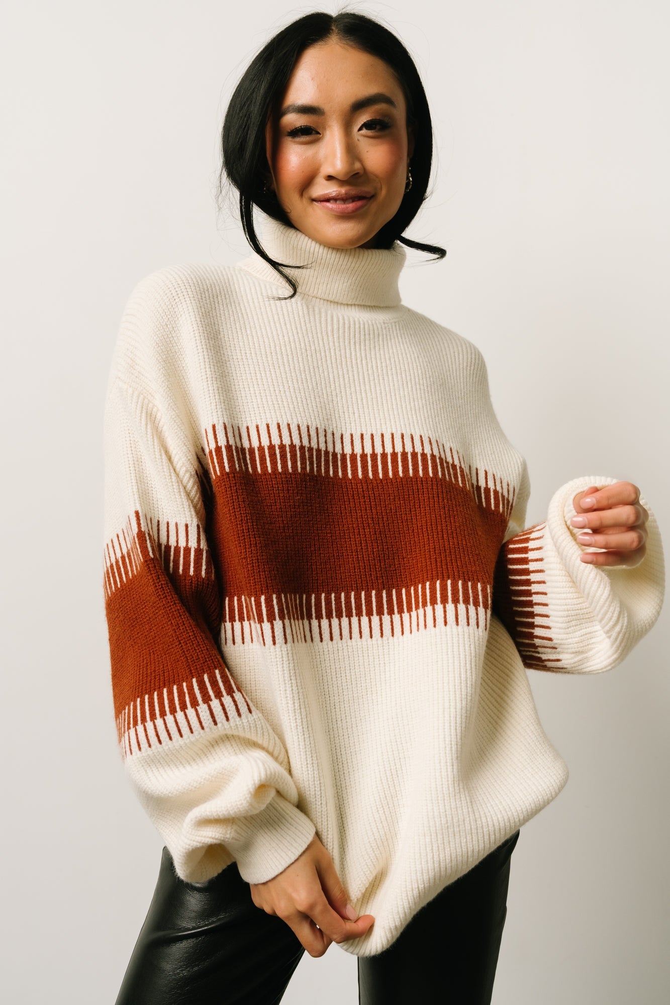 Antonov Turtle Neck Sweater | Cream + Spice Cheap Excellent