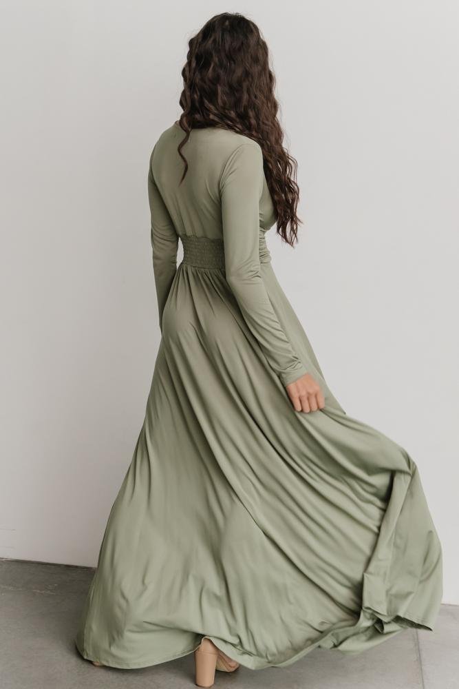 Arianna Maxi Dress | Dusty Sage 100% Original Cheap Pice