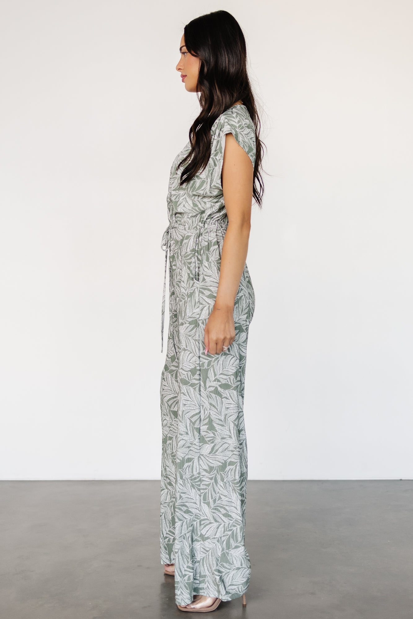 Kelani Jumpsuit | Green Print Ebay