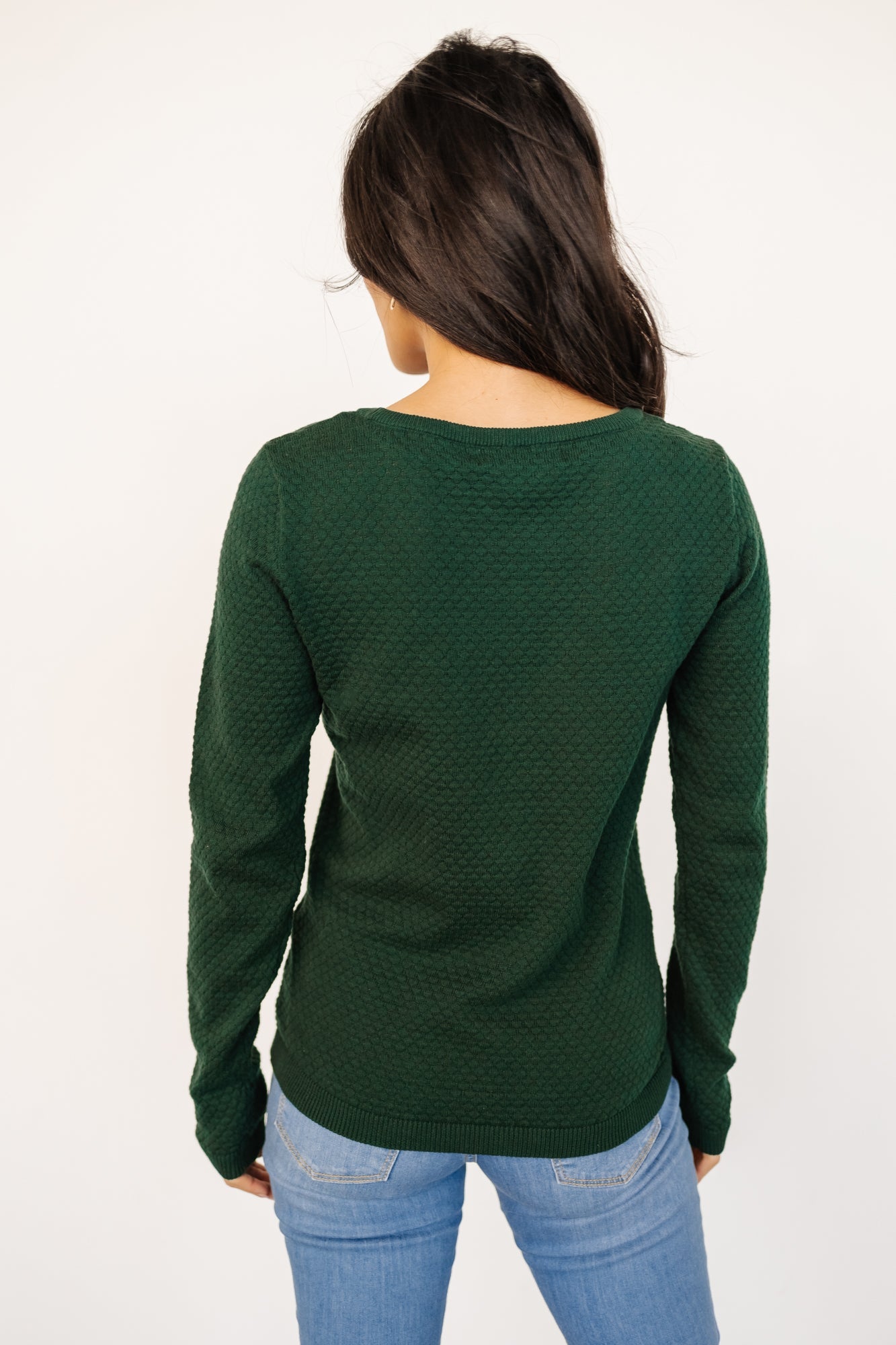 Debbie Knit Top | Dark Green Clearance Visit New