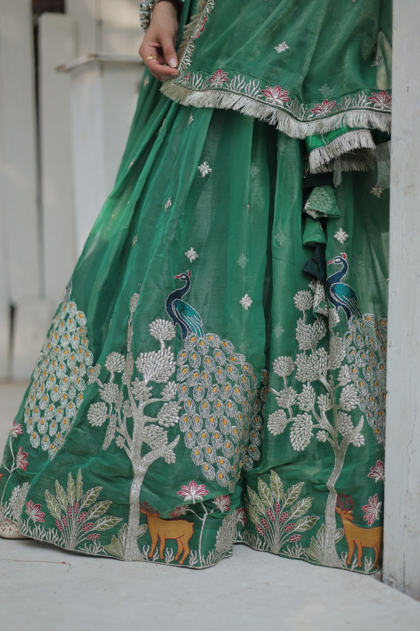 Elegant and Outstanding Embroidered Lehenga Choli Best Seller For Sale