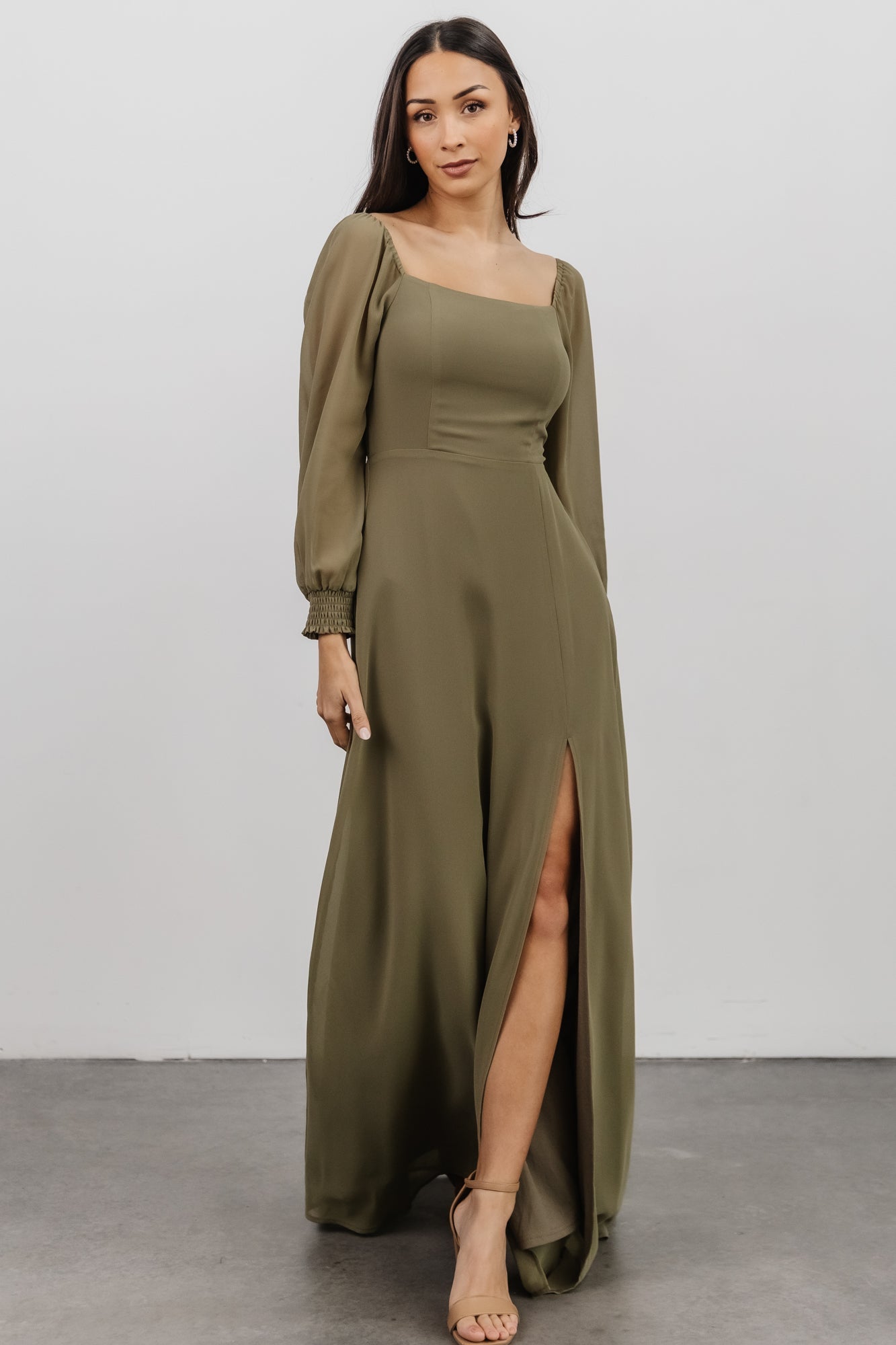 Giselle Maxi Dress | Dusty Olive 2025 Newest Online