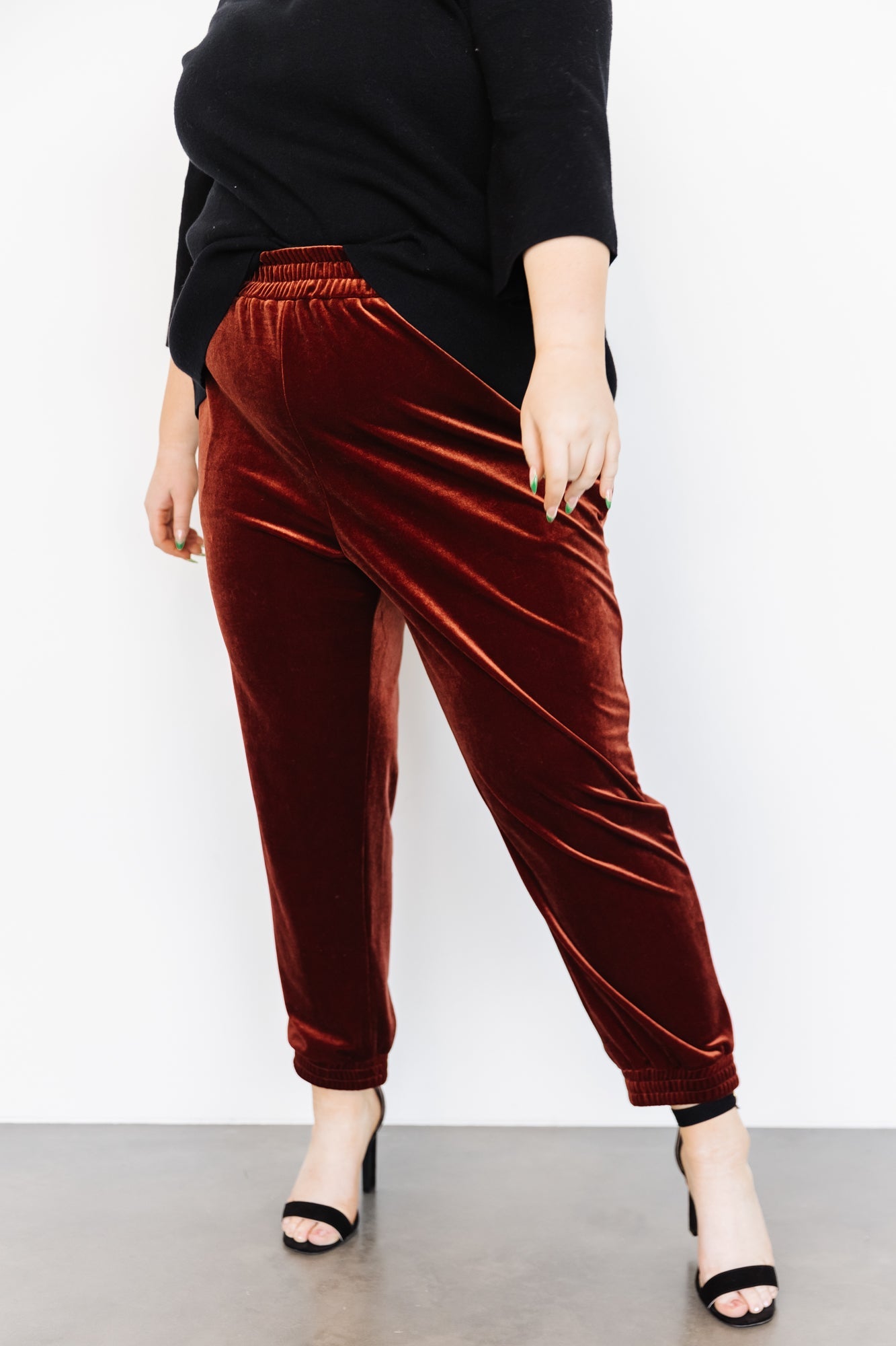 Archie Velvet Jogger Pants | Cinnamon Clearance Pick A Best