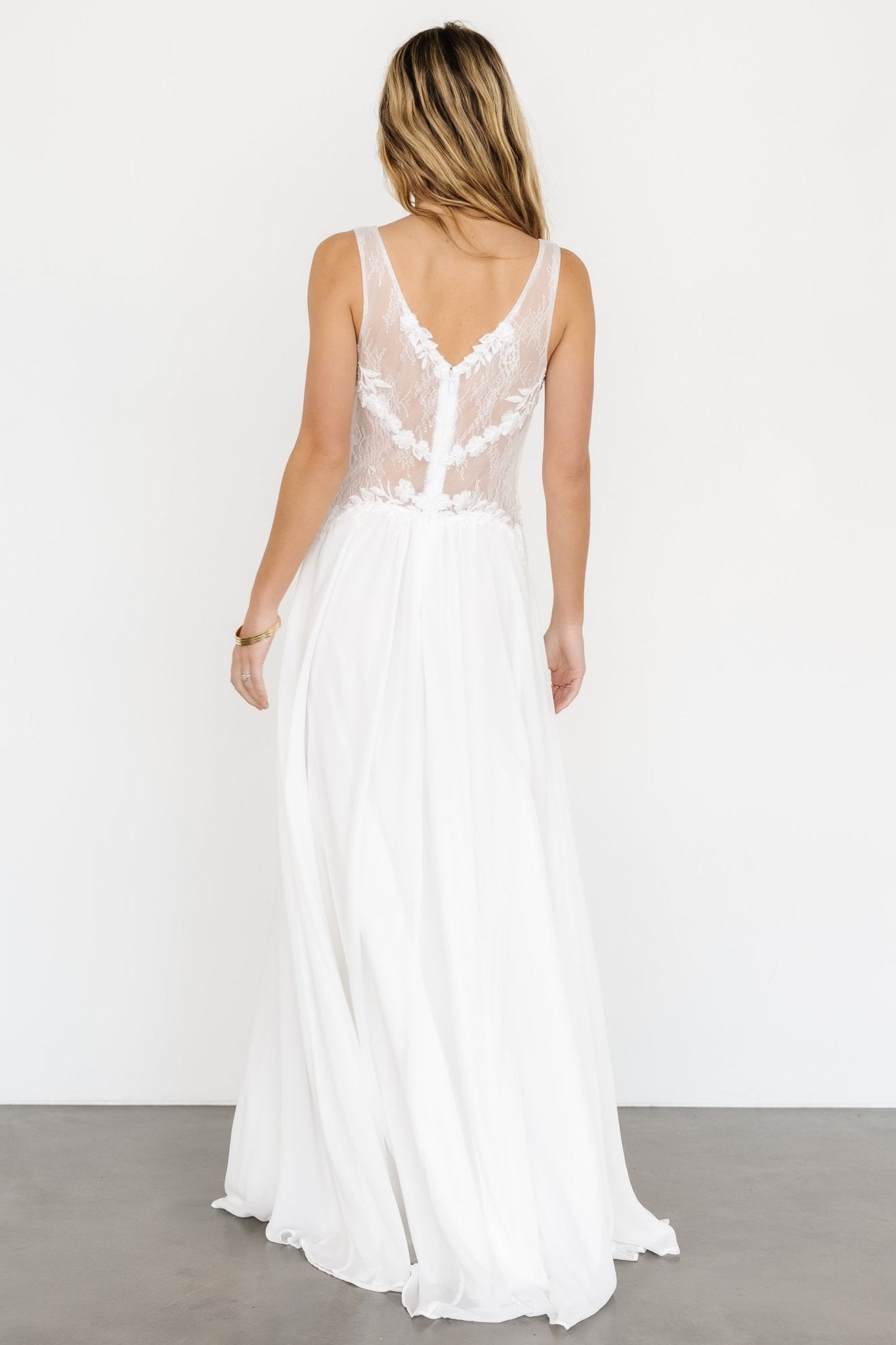 Konstantina Gown | White In China Cheap Online