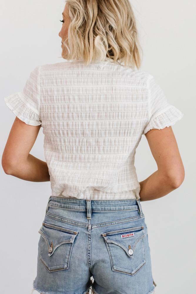 Zara Lace Top | White Outlet Original