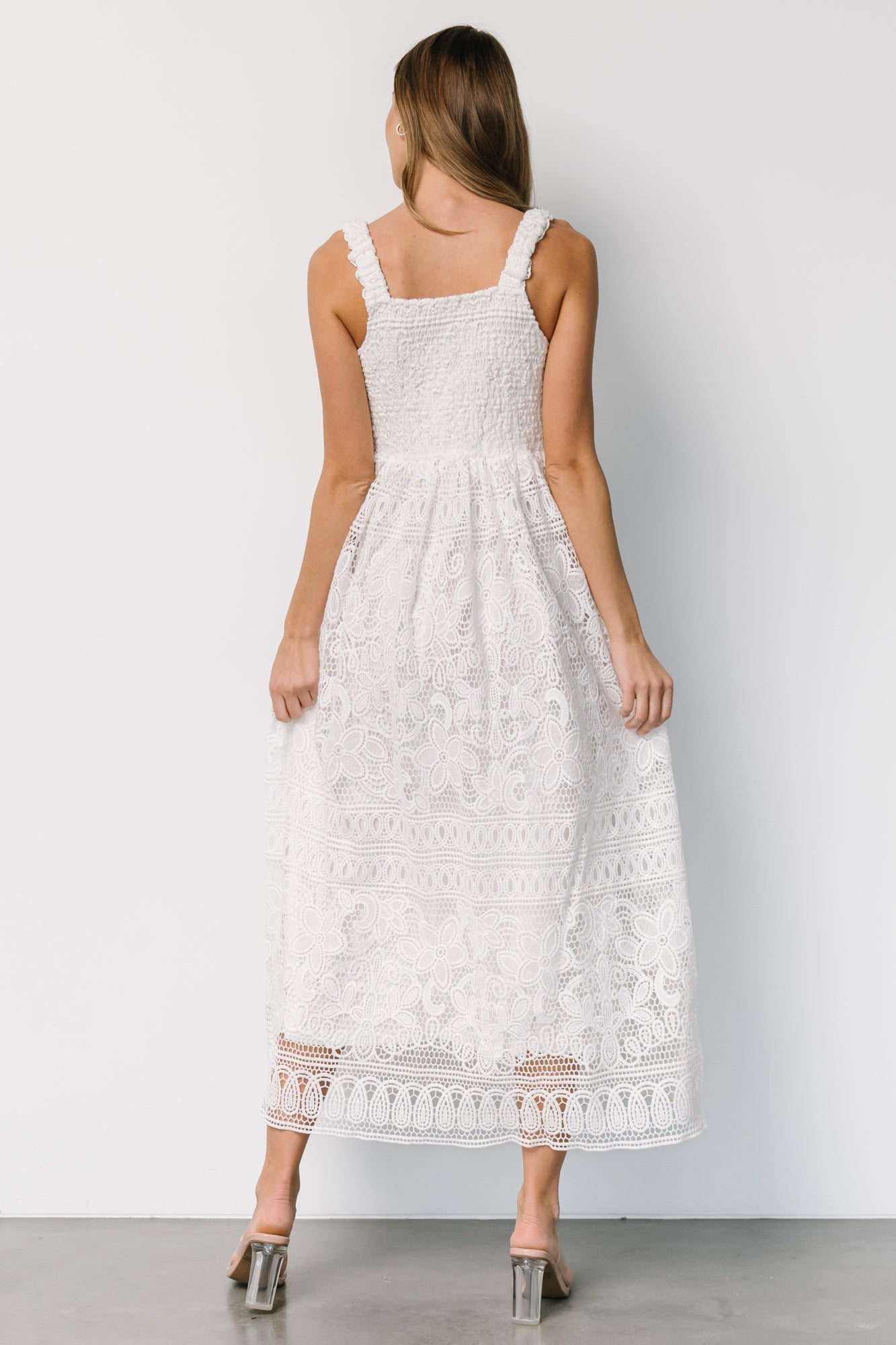 Evangeline Lace Dress | Off White Cheap Sale 100% Authentic