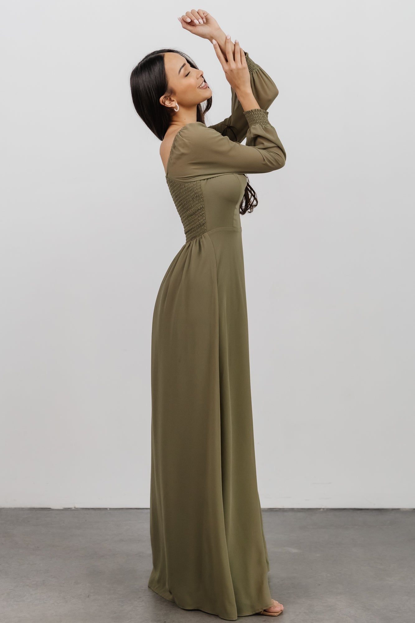 Giselle Maxi Dress | Dusty Olive 2025 Newest Online