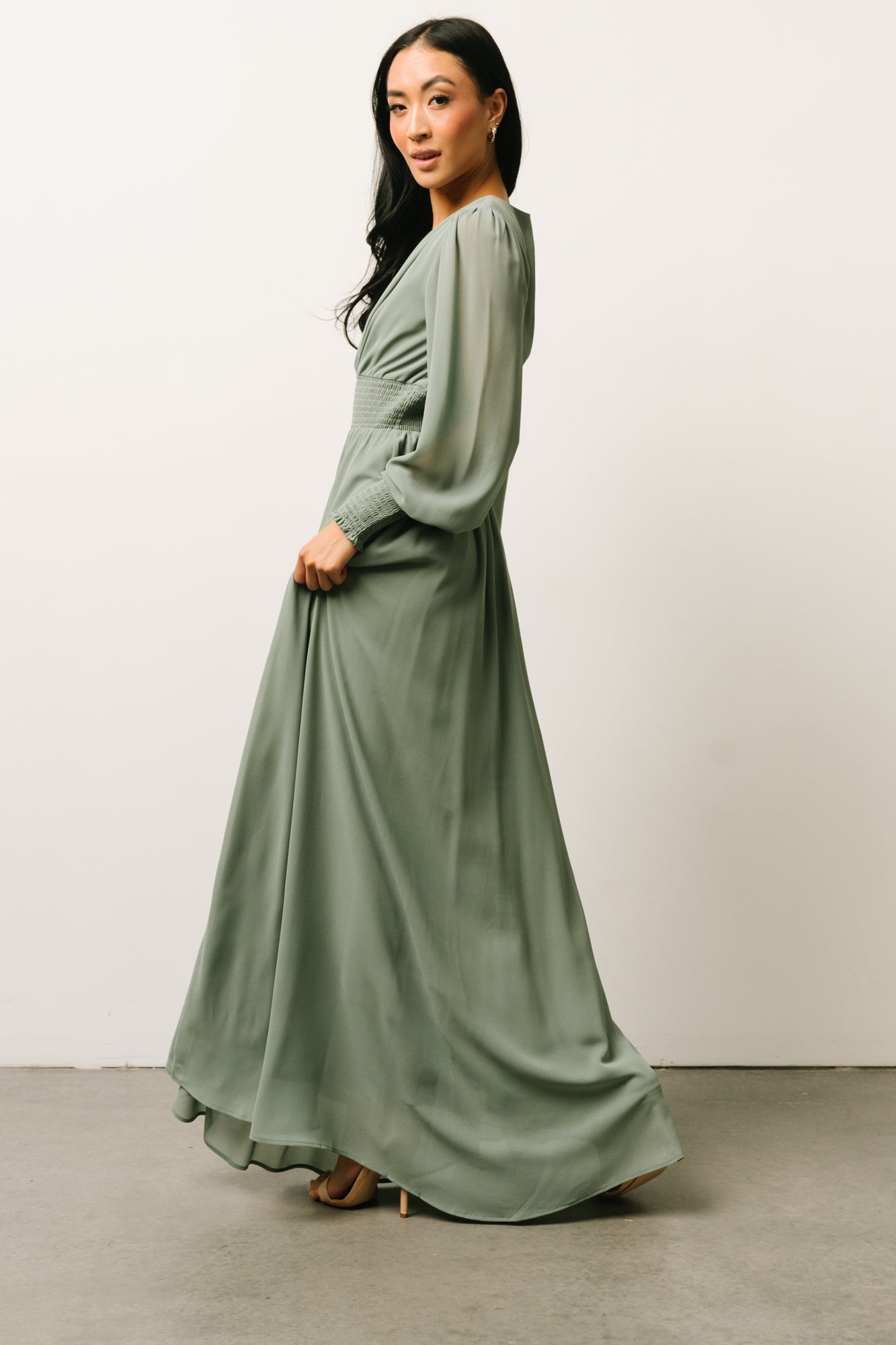 Olivia Maxi Dress | Eucalyptus Cheap Sale Choice