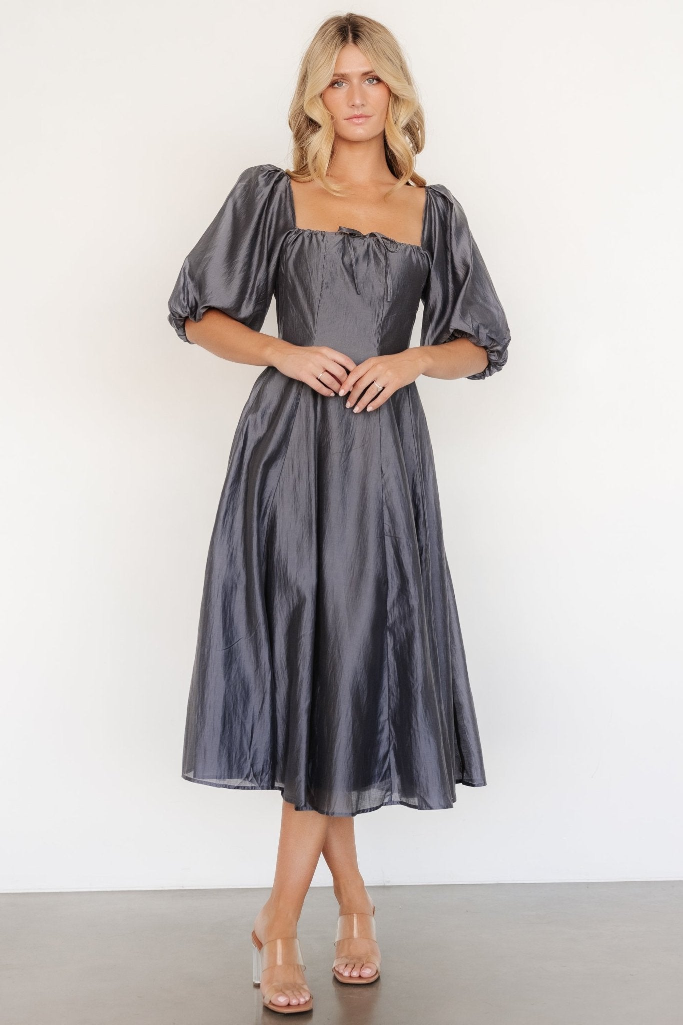 Marina Dress | Dark Slate Cheap Pice Outlet Sale