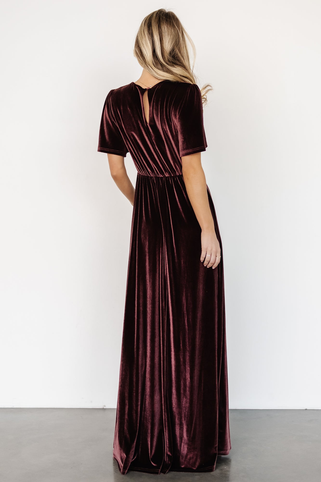 Vivian Velvet Maxi Dress | Clove Authentic For Sale