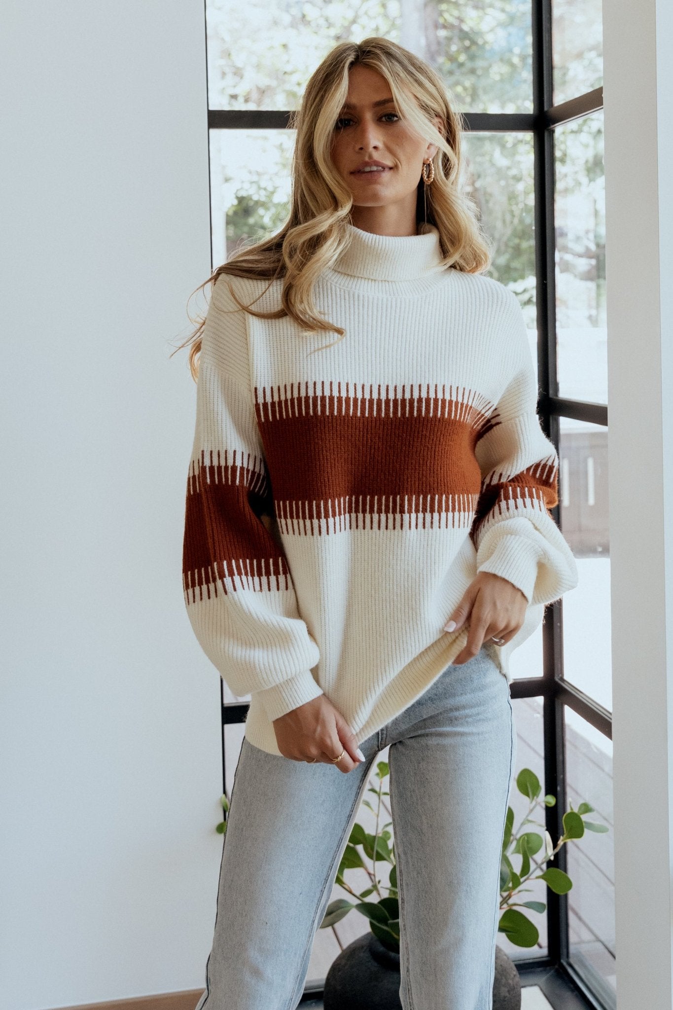 Antonov Turtle Neck Sweater | Cream + Spice Cheap Excellent