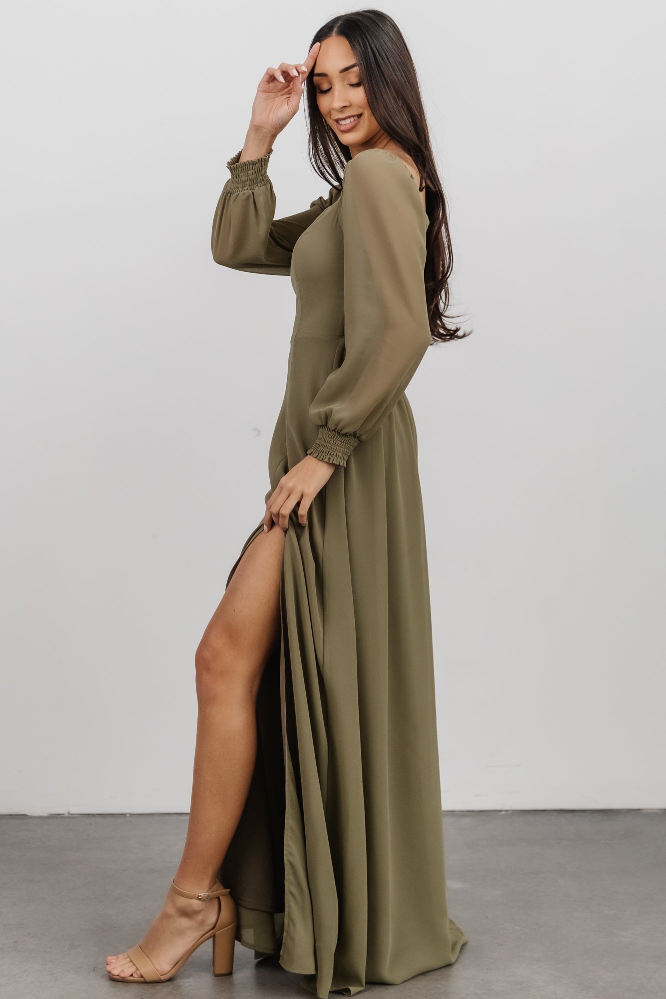 Giselle Maxi Dress | Dusty Olive 2025 Newest Online