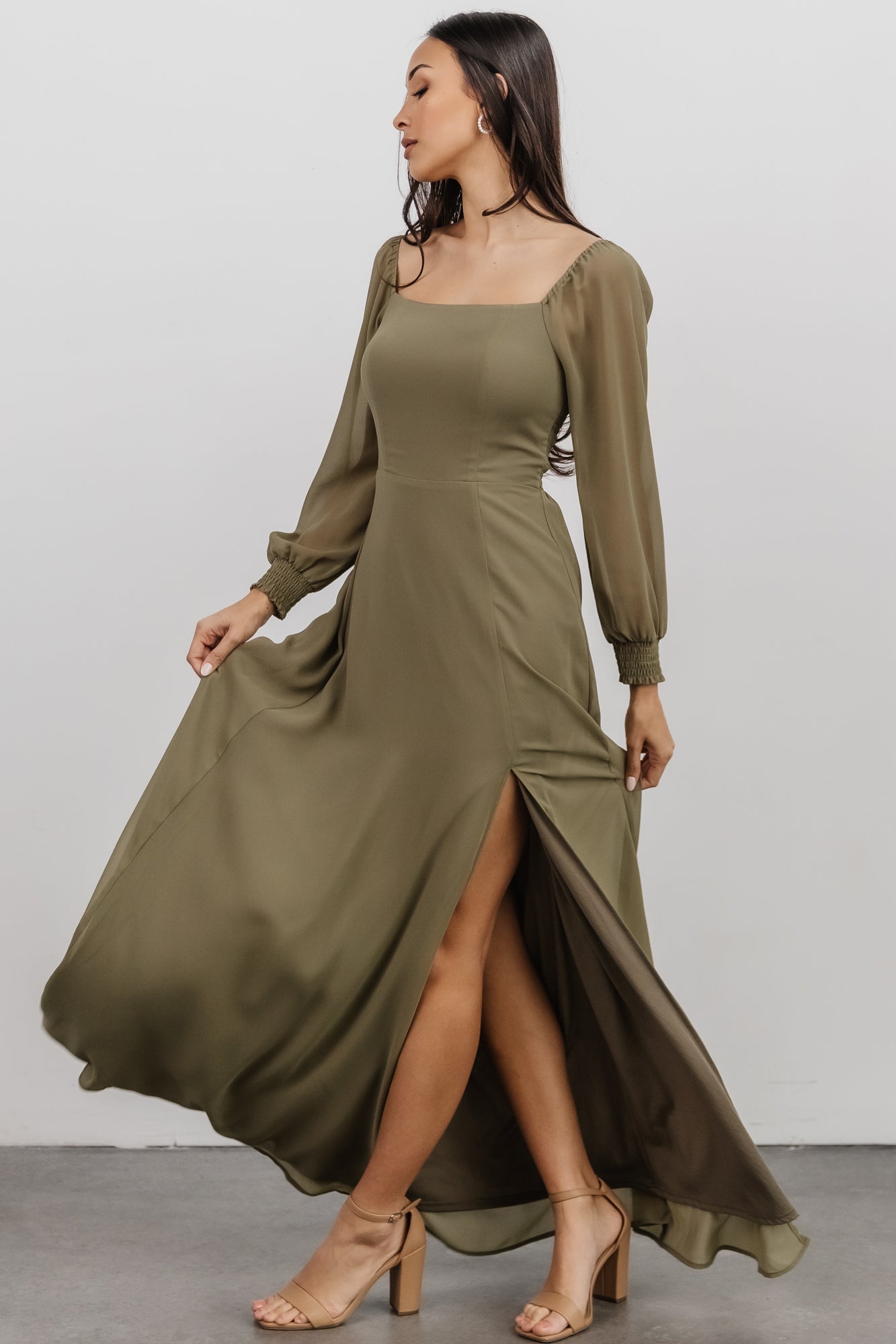 Giselle Maxi Dress | Dusty Olive 2025 Newest Online