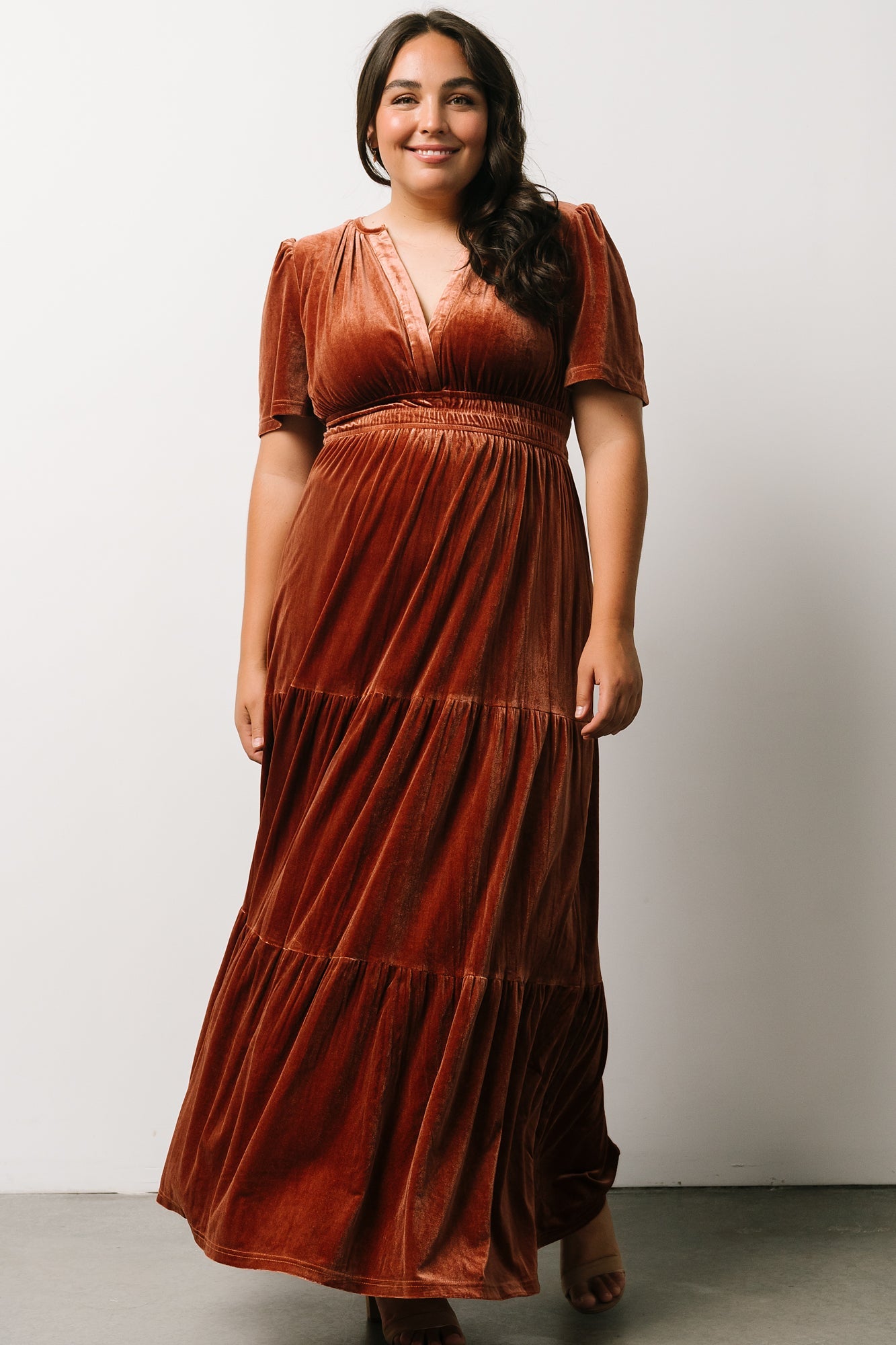 Artemis Velvet Maxi Dress | Dark Spice Sale Huge Surprise