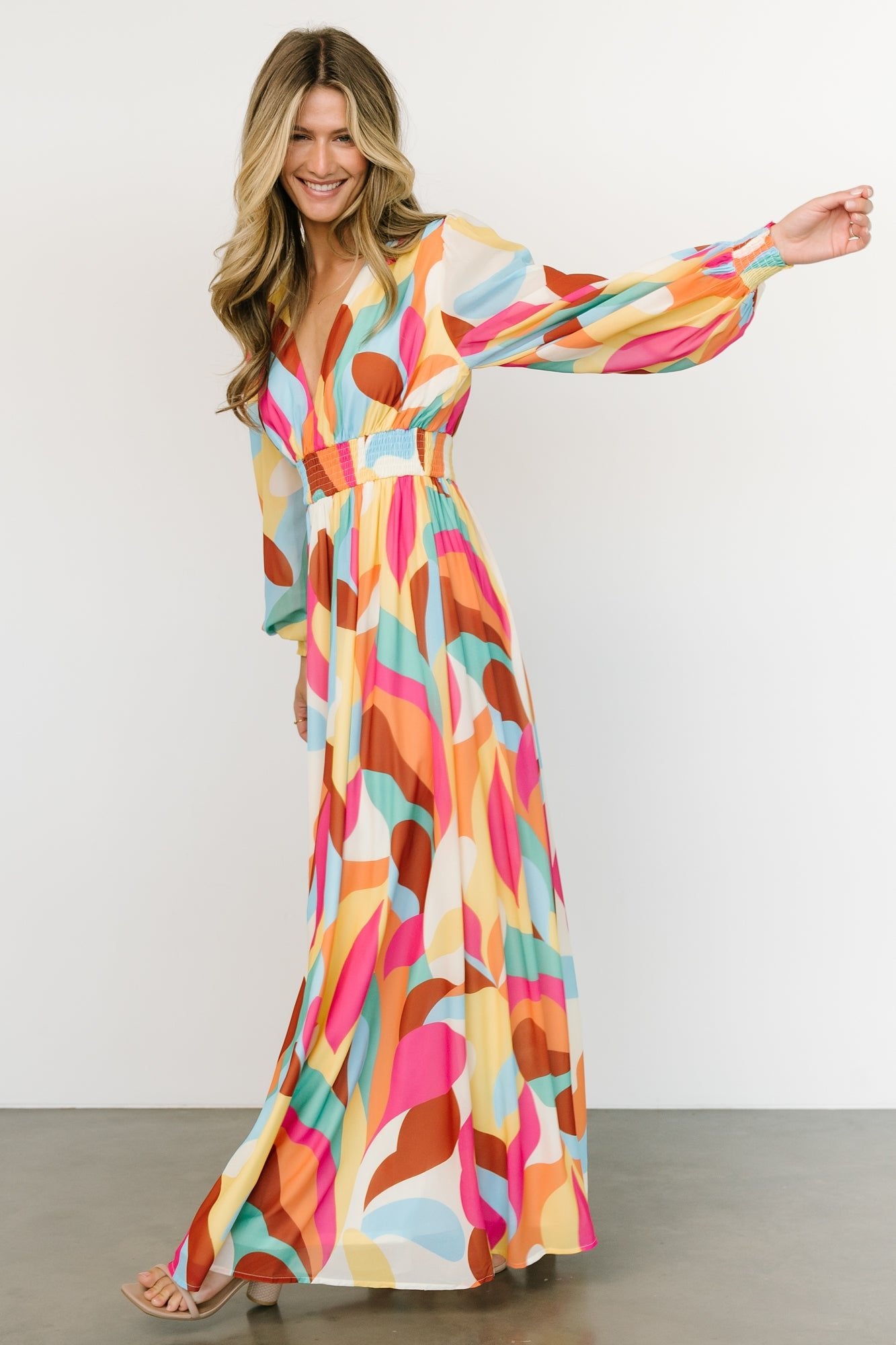 Lawson Maxi Dress | Multi Print Sale Visa Payment