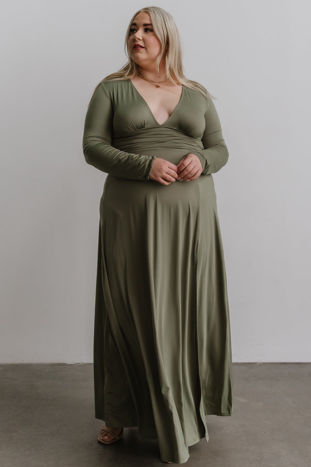 Arianna Maxi Dress | Dusty Sage 100% Original Cheap Pice