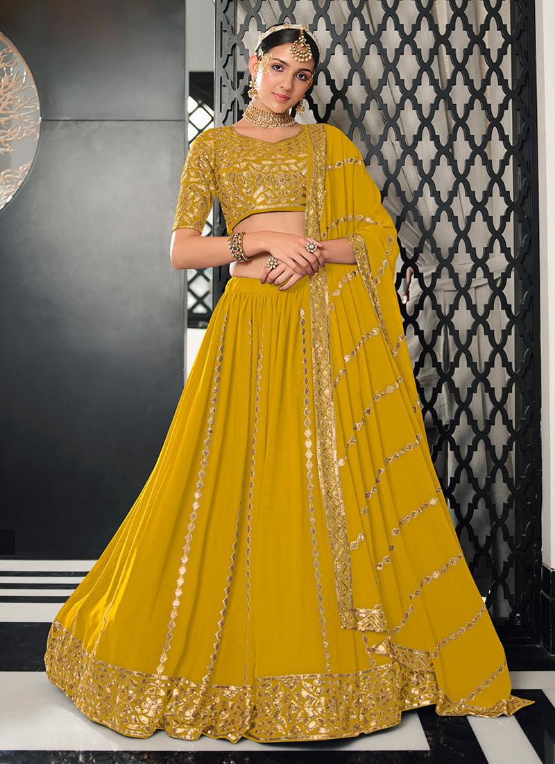 Yellow Gota Patti Work Chaniya Choli Outlet Find Great