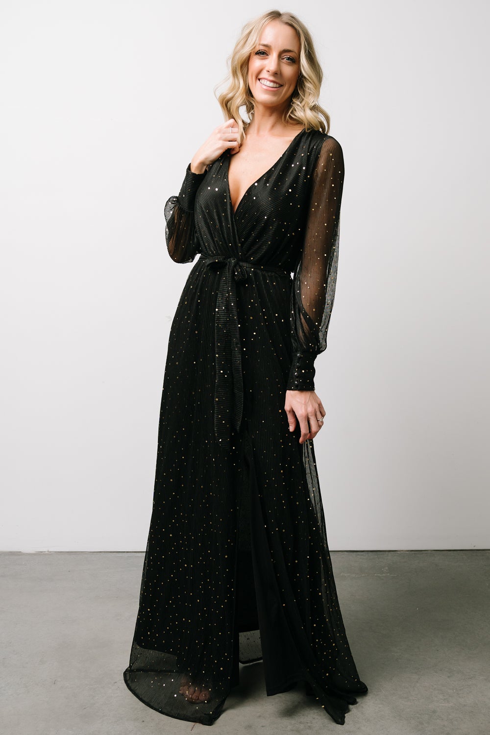 Abigail Sparkle Gown | Black For Sale Cheap Pice From China