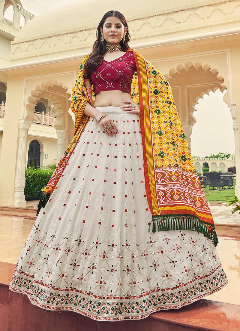 Designer Multi-Color Ghaghra Choli Buy Cheap Cheapest Pice