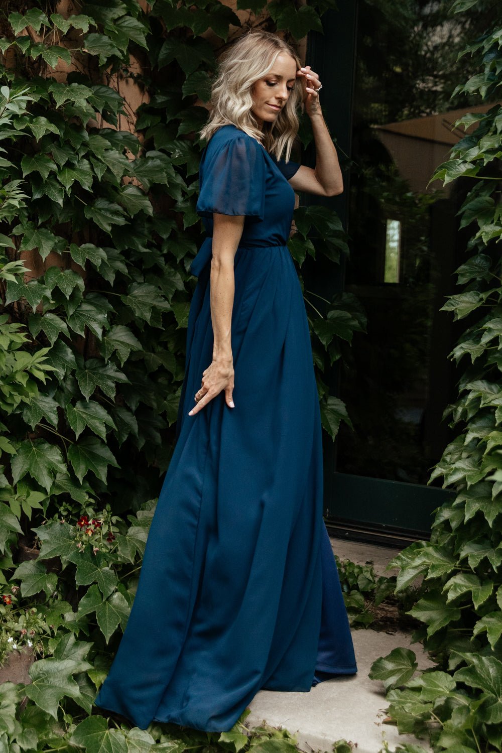 Vaughnie Maxi Dress | Navy Clearance Best Pices