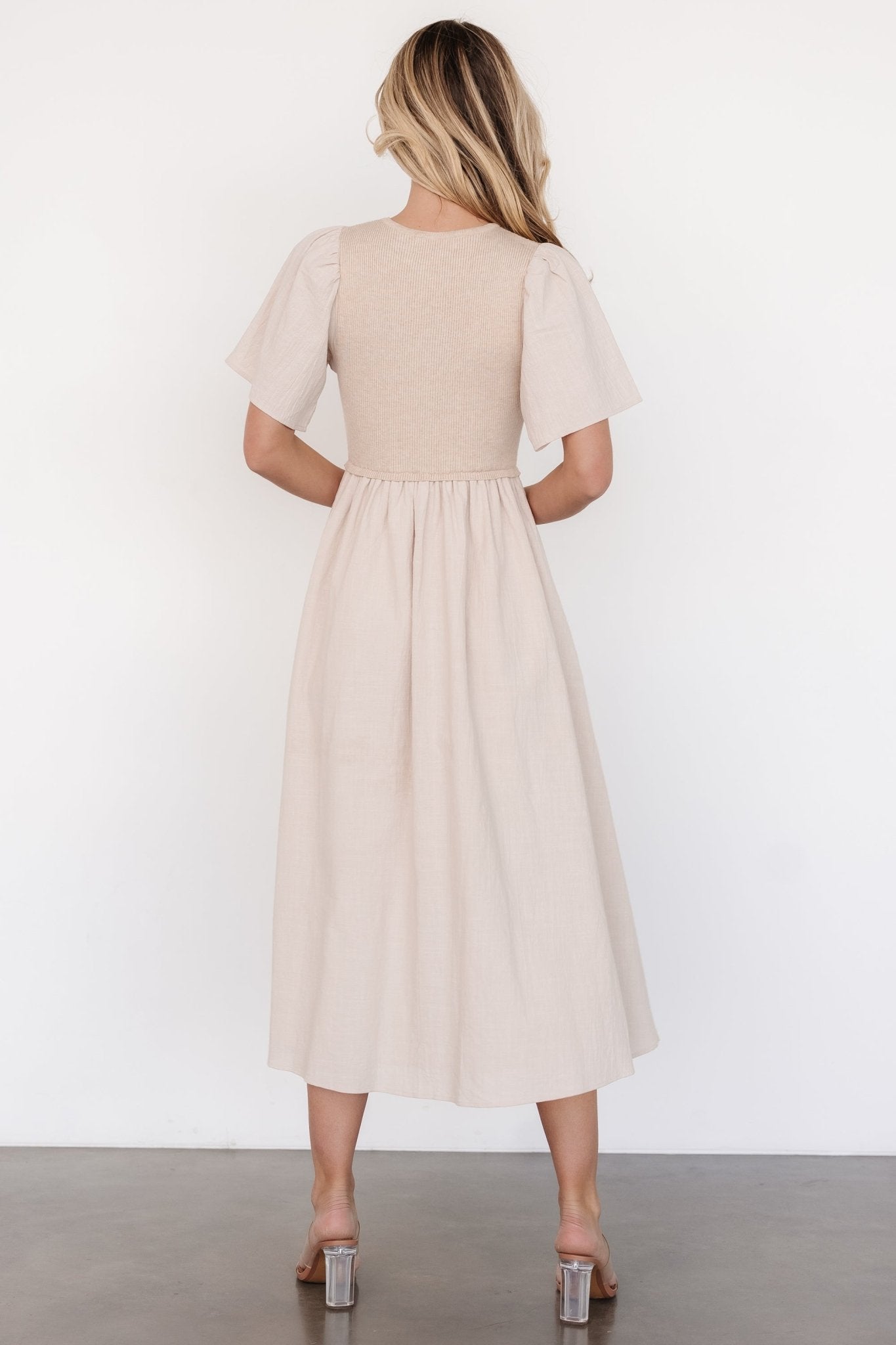 Cici Sweater Dress | Natural Huge Surprise Cheap Online