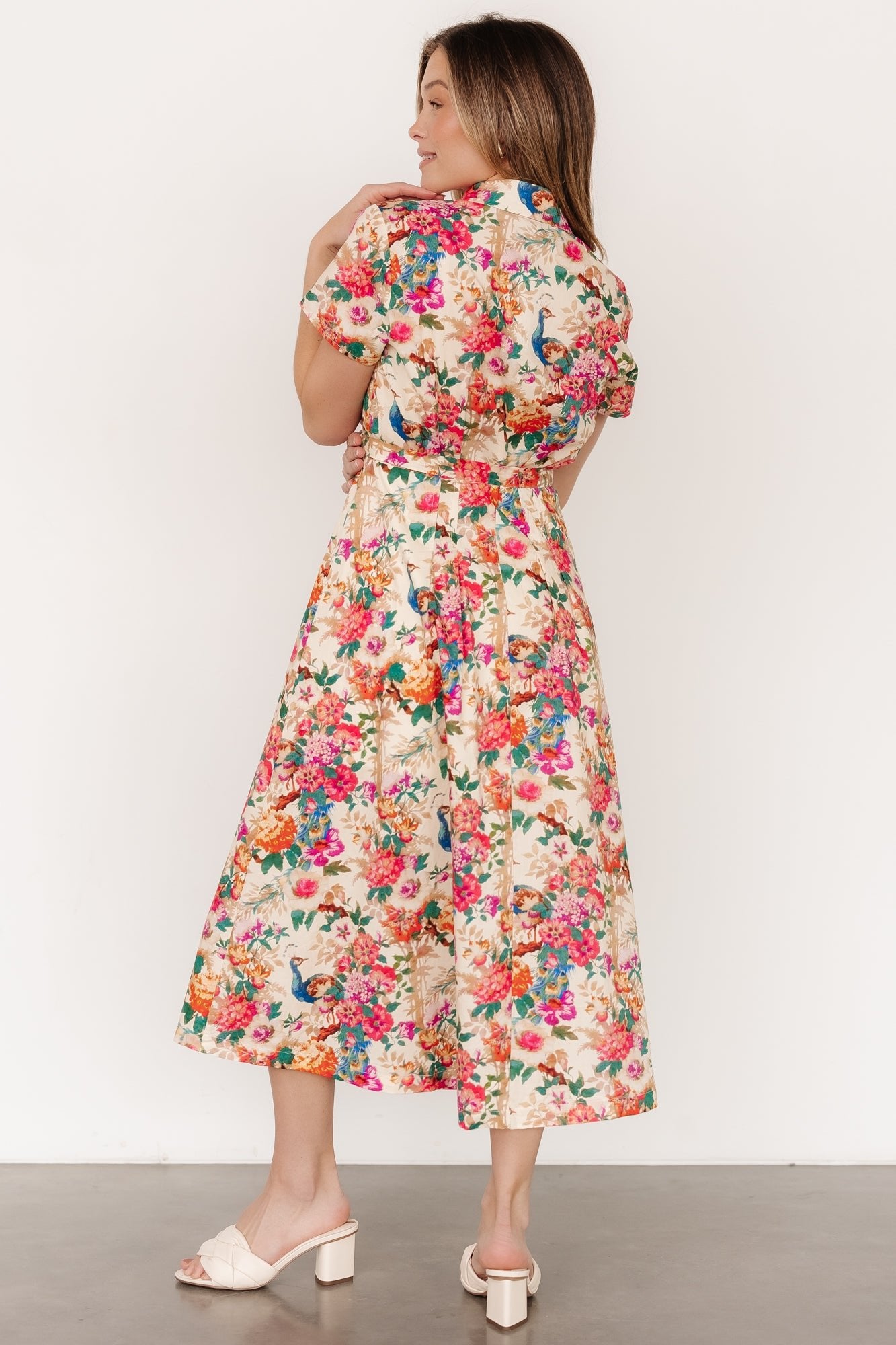 Melia Midi Dress | Multi Print Best Place For Sale