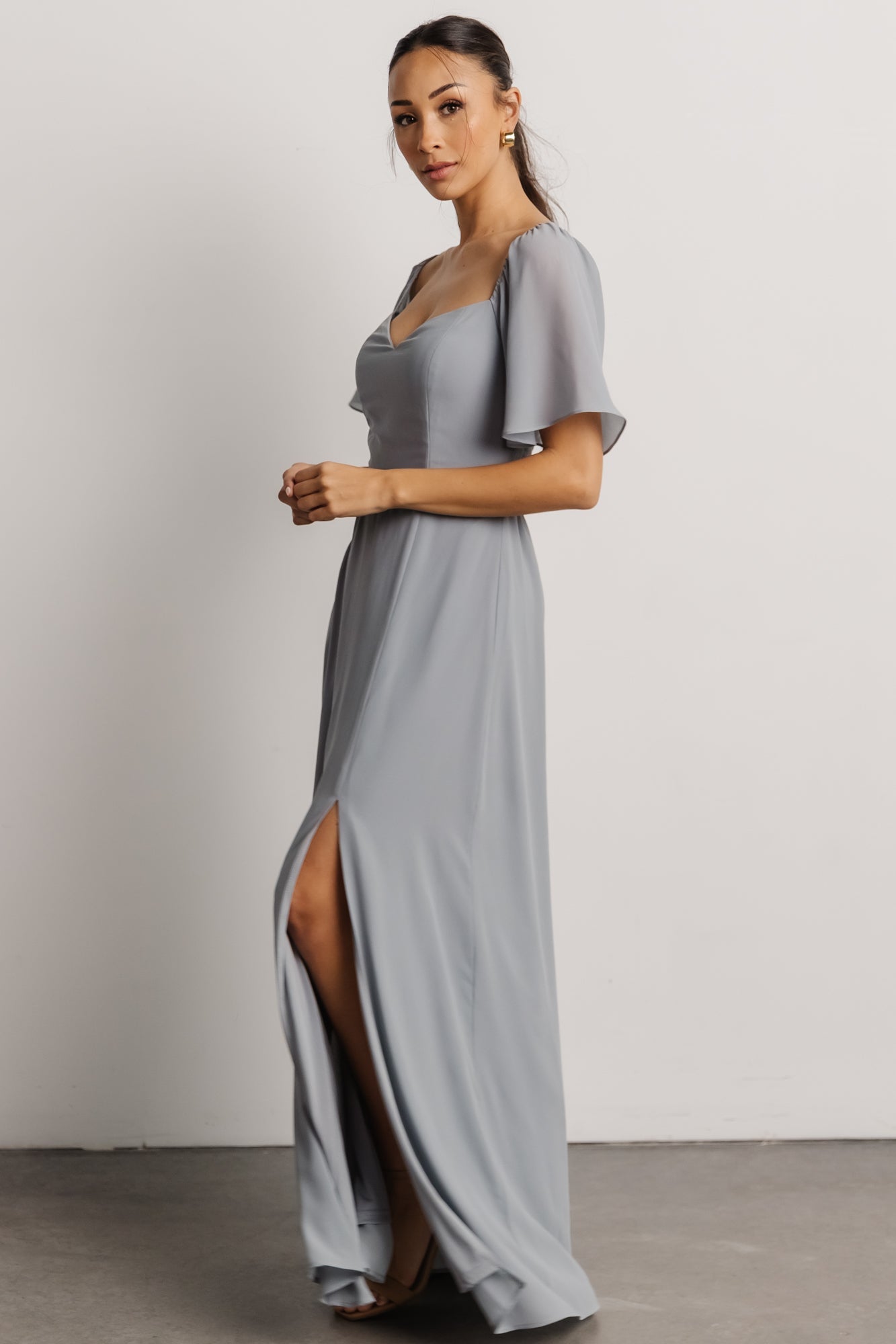 Sierra Sweetheart Maxi Dress | Light Blue Clearance Cost